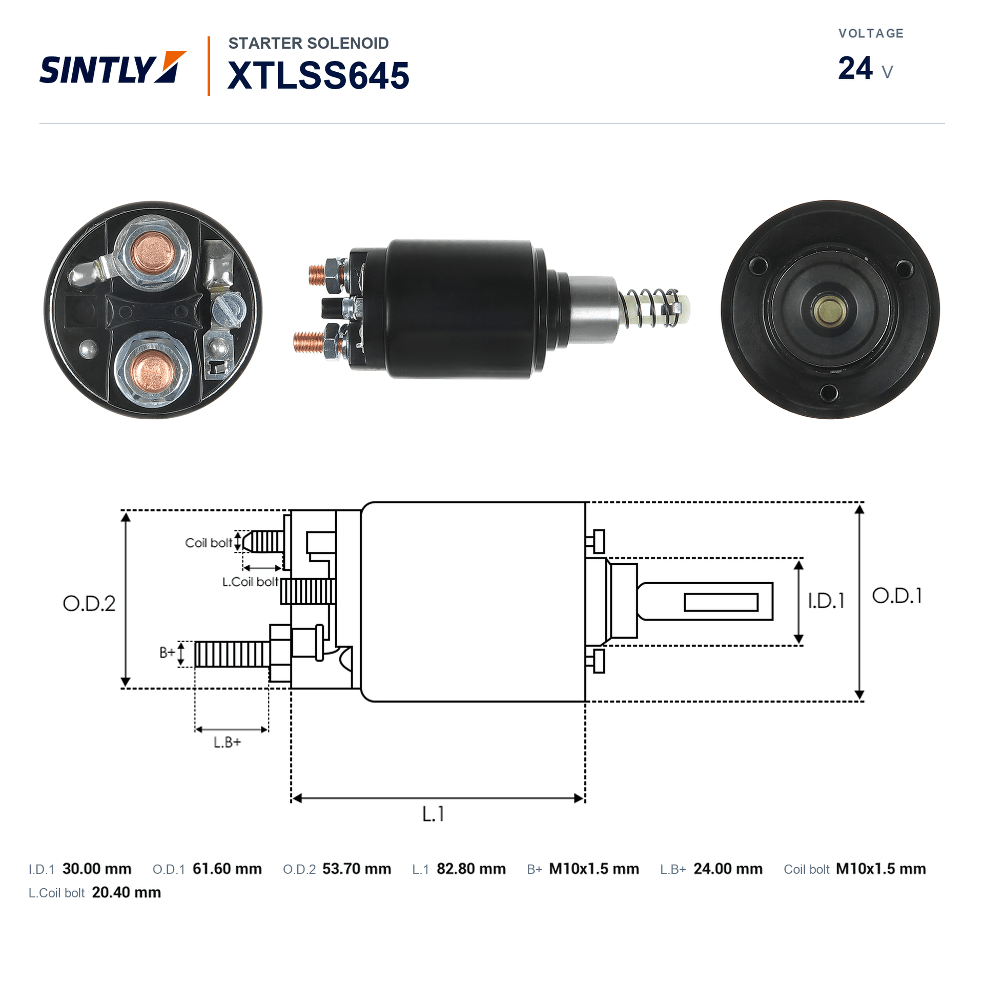 Starter Solenoid XTLSS645