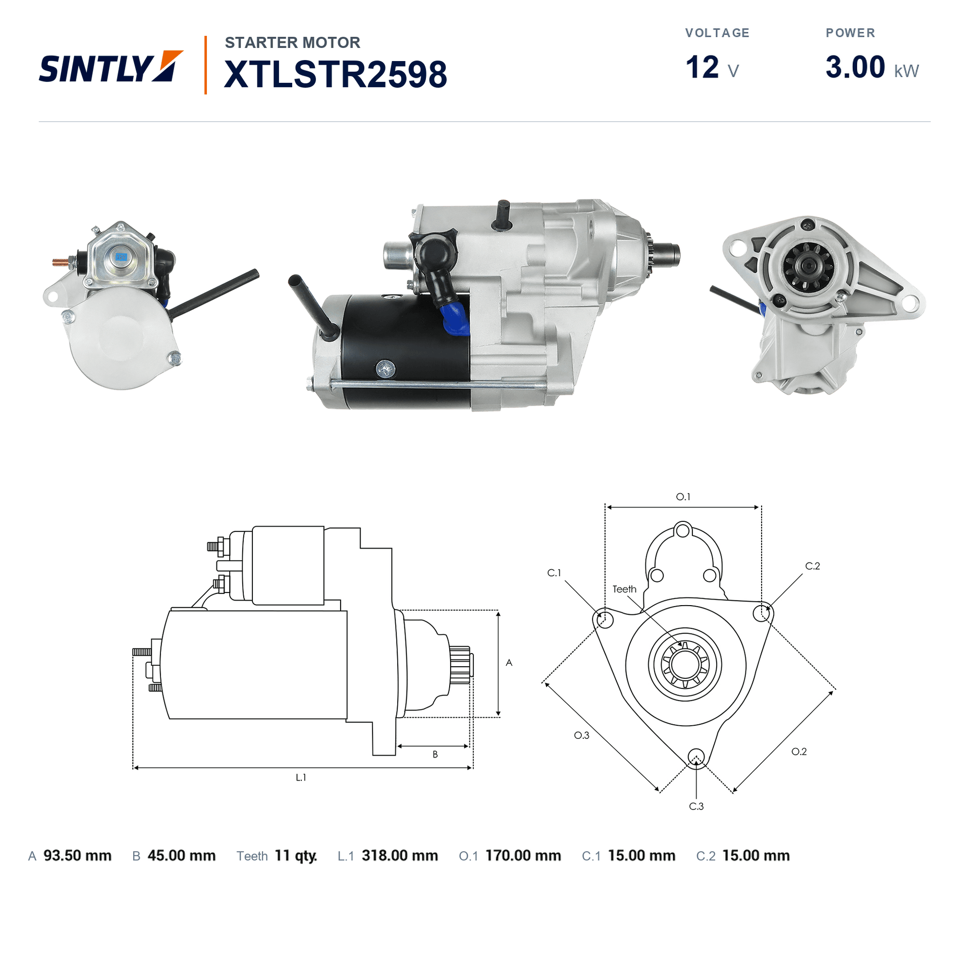 Starter XTLSTR2598