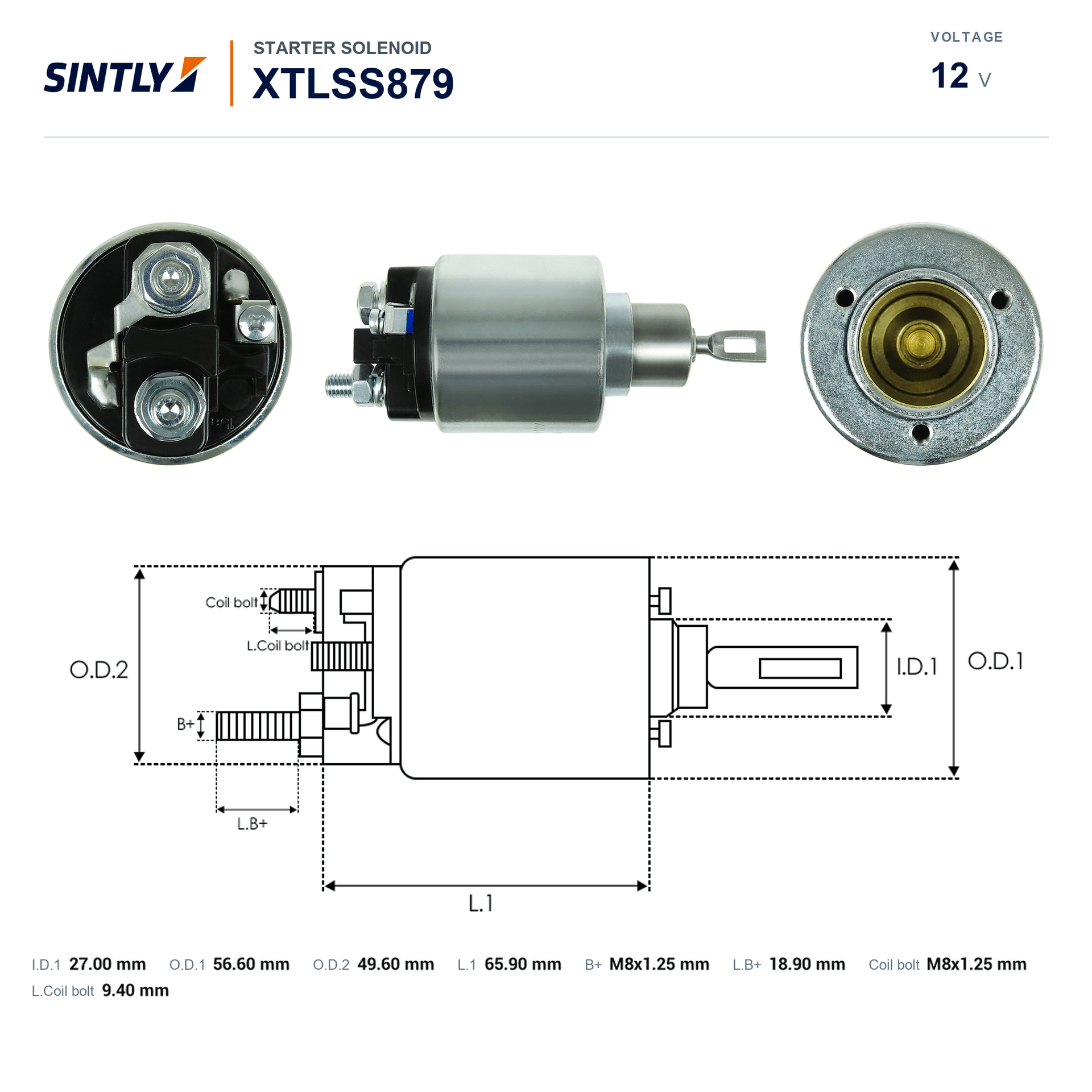 Starter Solenoid XTLSS879