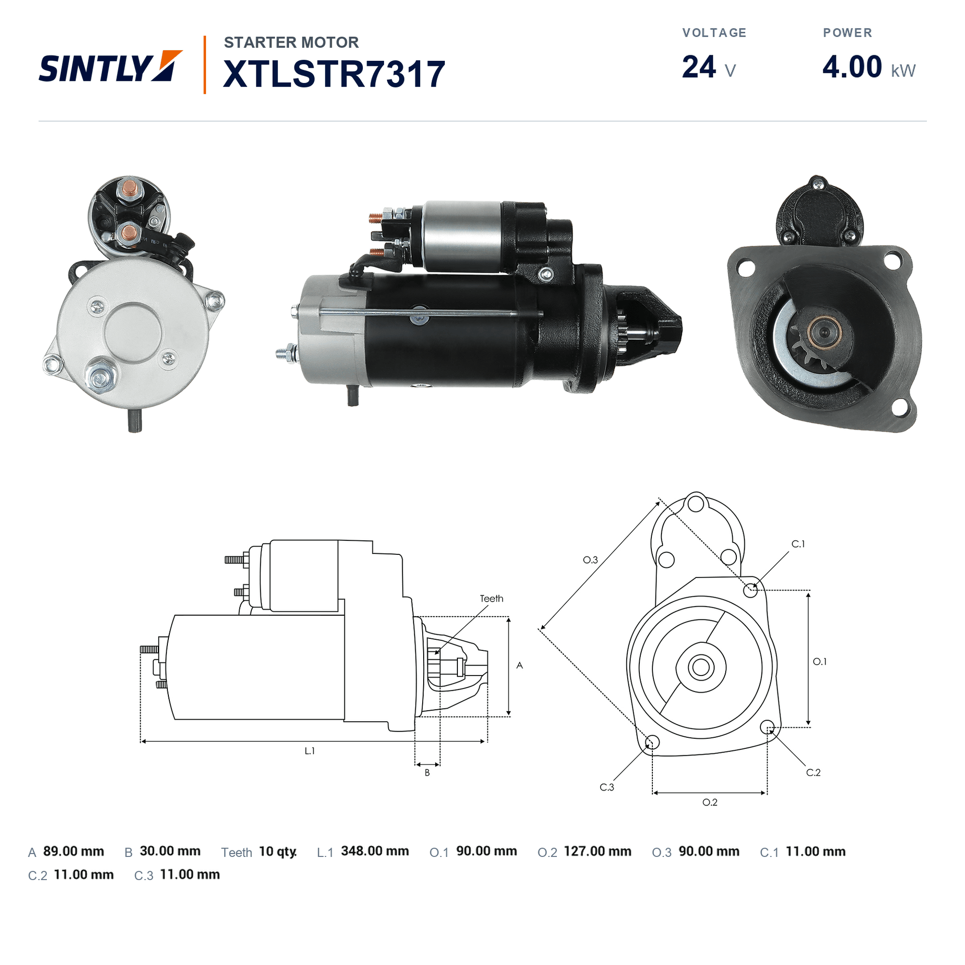 Starter XTLSTR7317