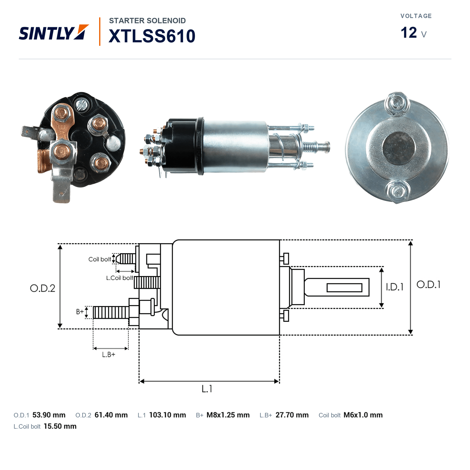 Starter Solenoid XTLSS610