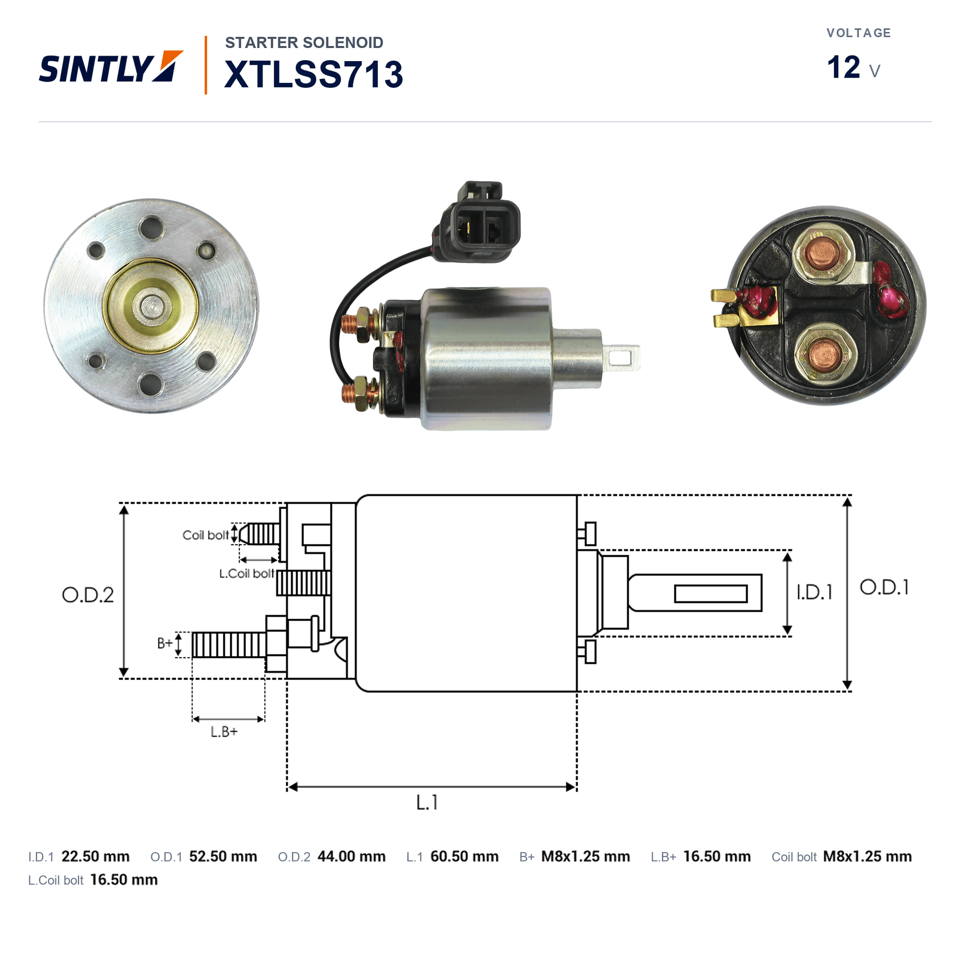 Solenoide de arranque XTLSS713