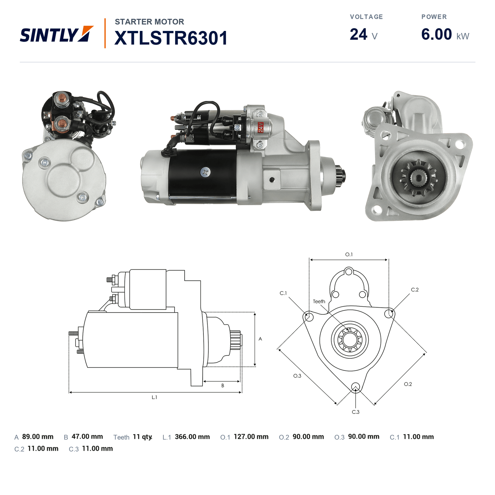Starter XTLSTR6301