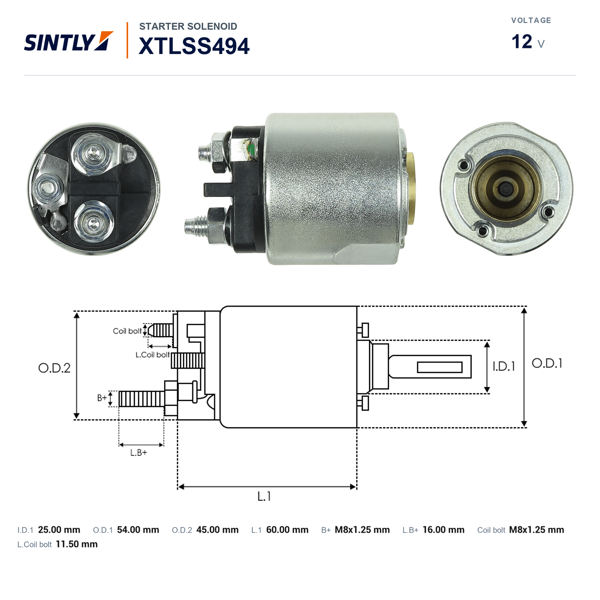 Starter Solenoid XTLSS494