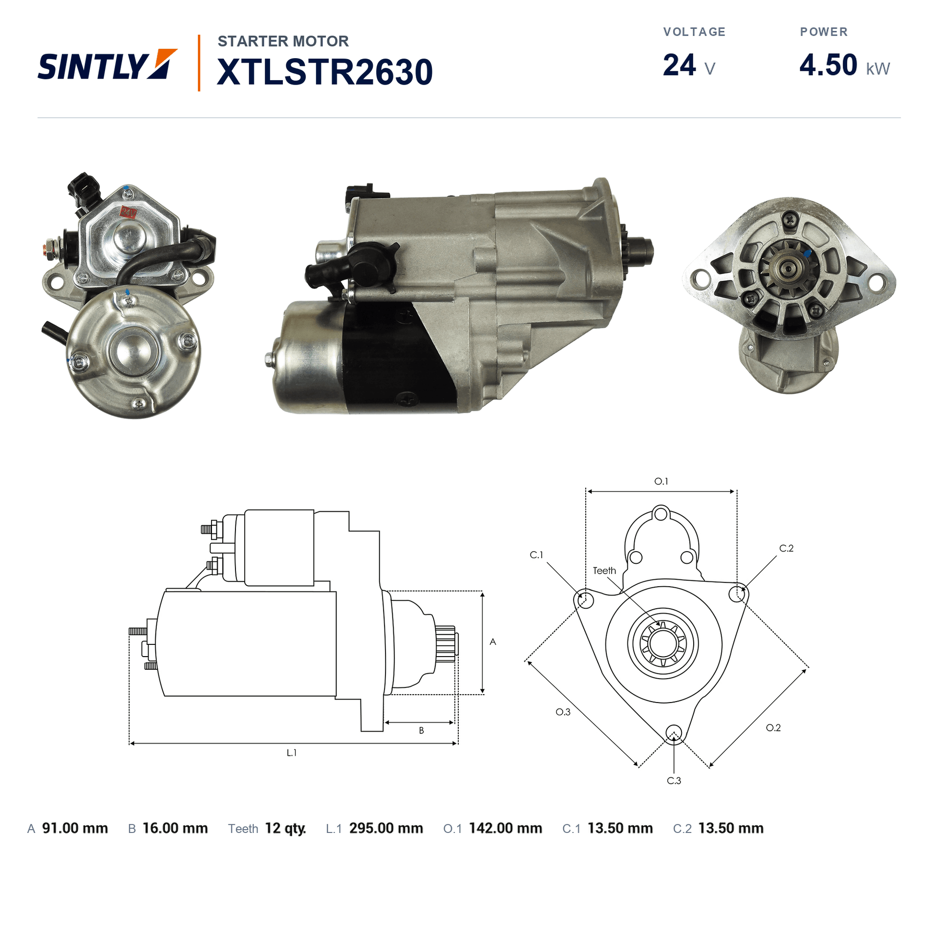 Starter XTLSTR2630