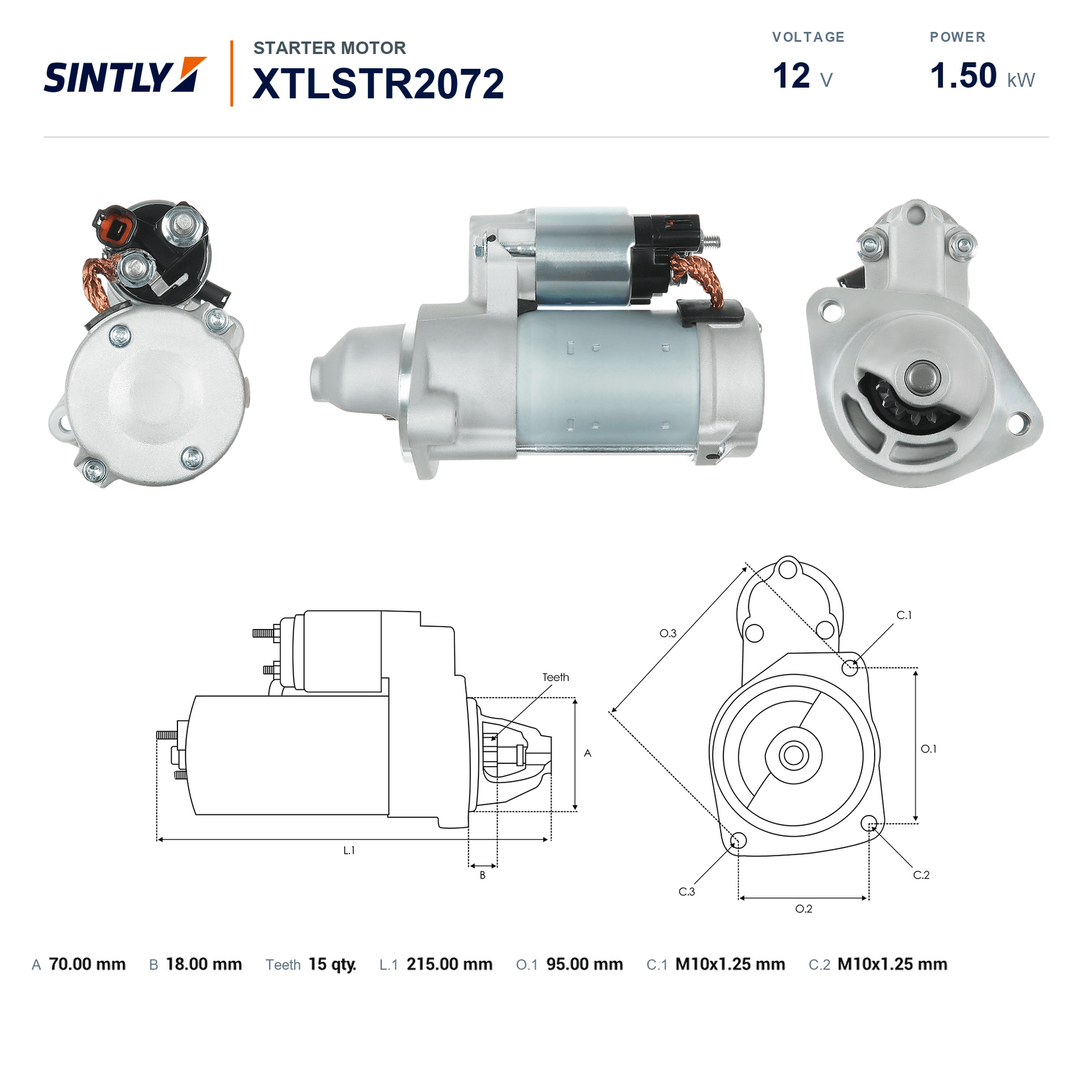 Starter XTLSTR2072