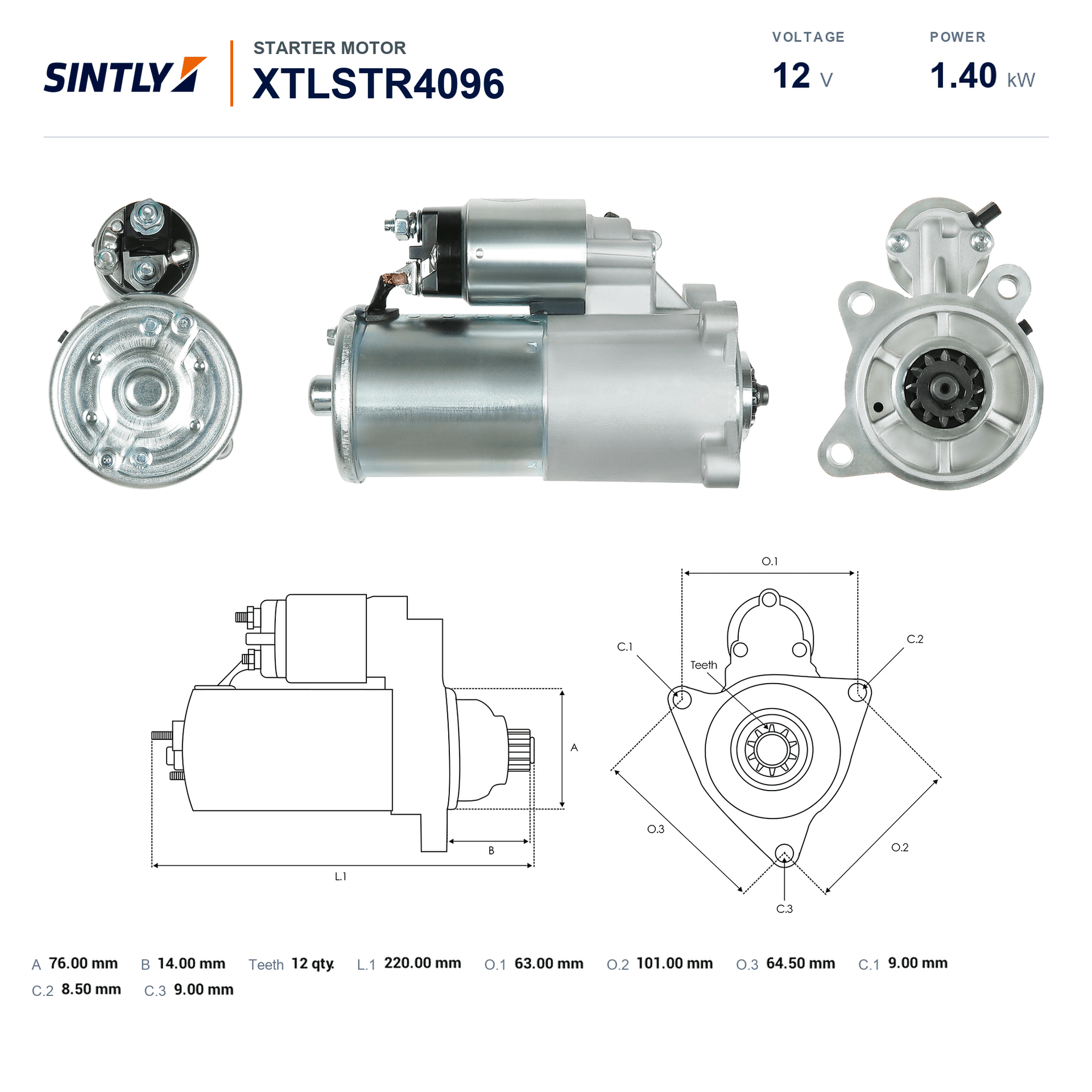 Starter XTLSTR4096