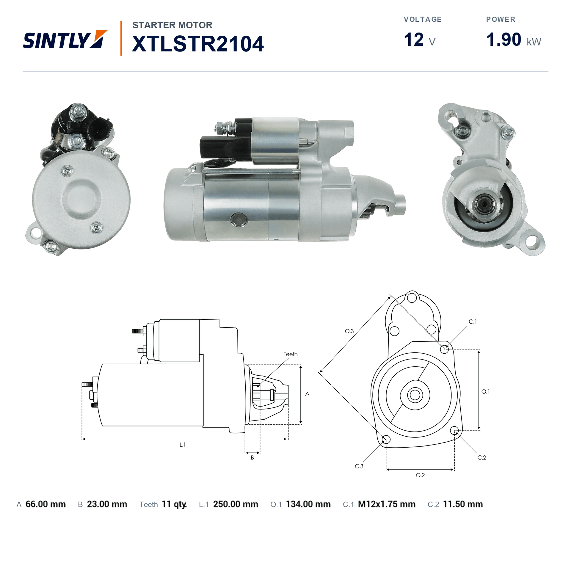 Starter XTLSTR2104