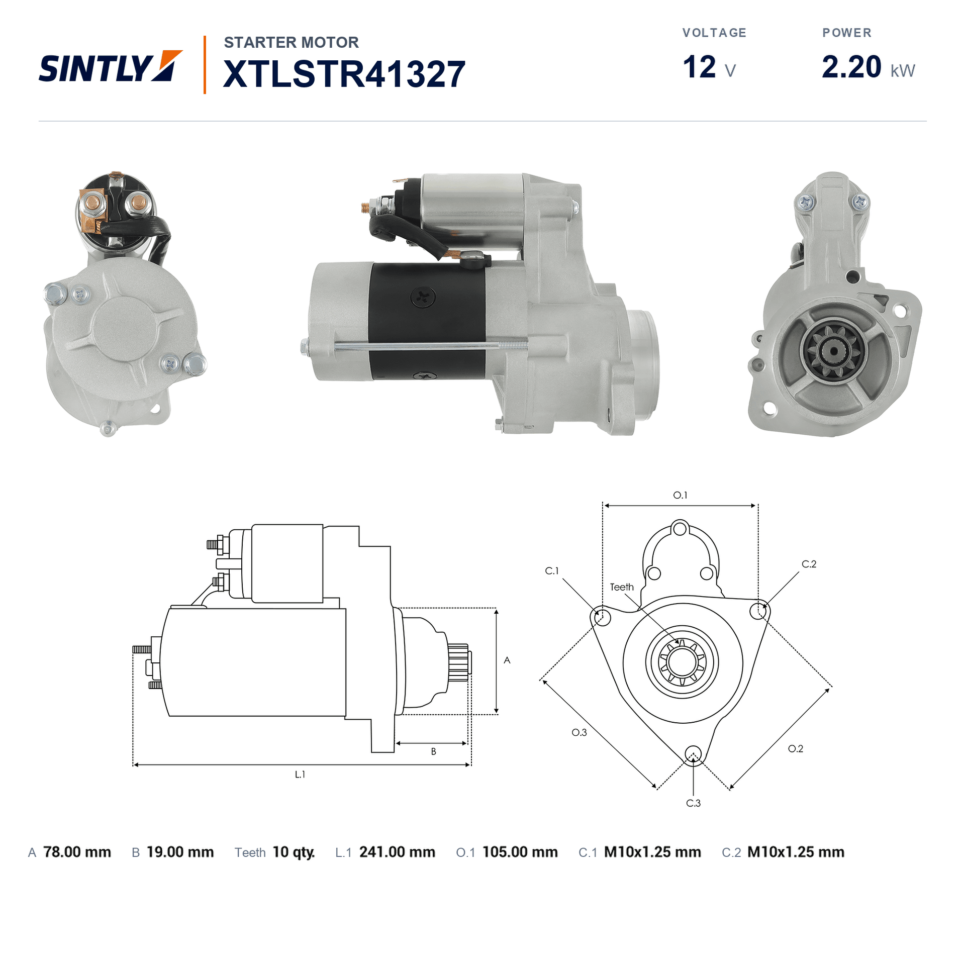Starter XTLSTR41327