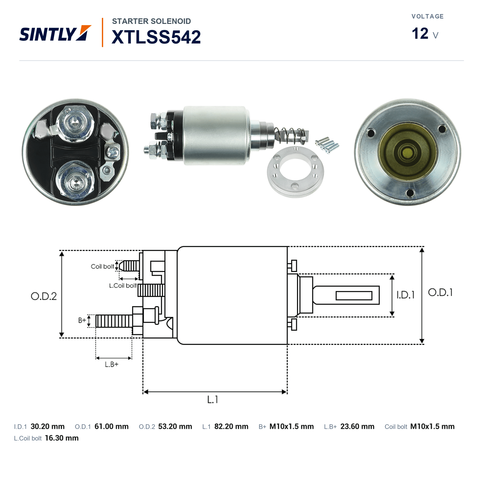 Starter Solenoid XTLSS542