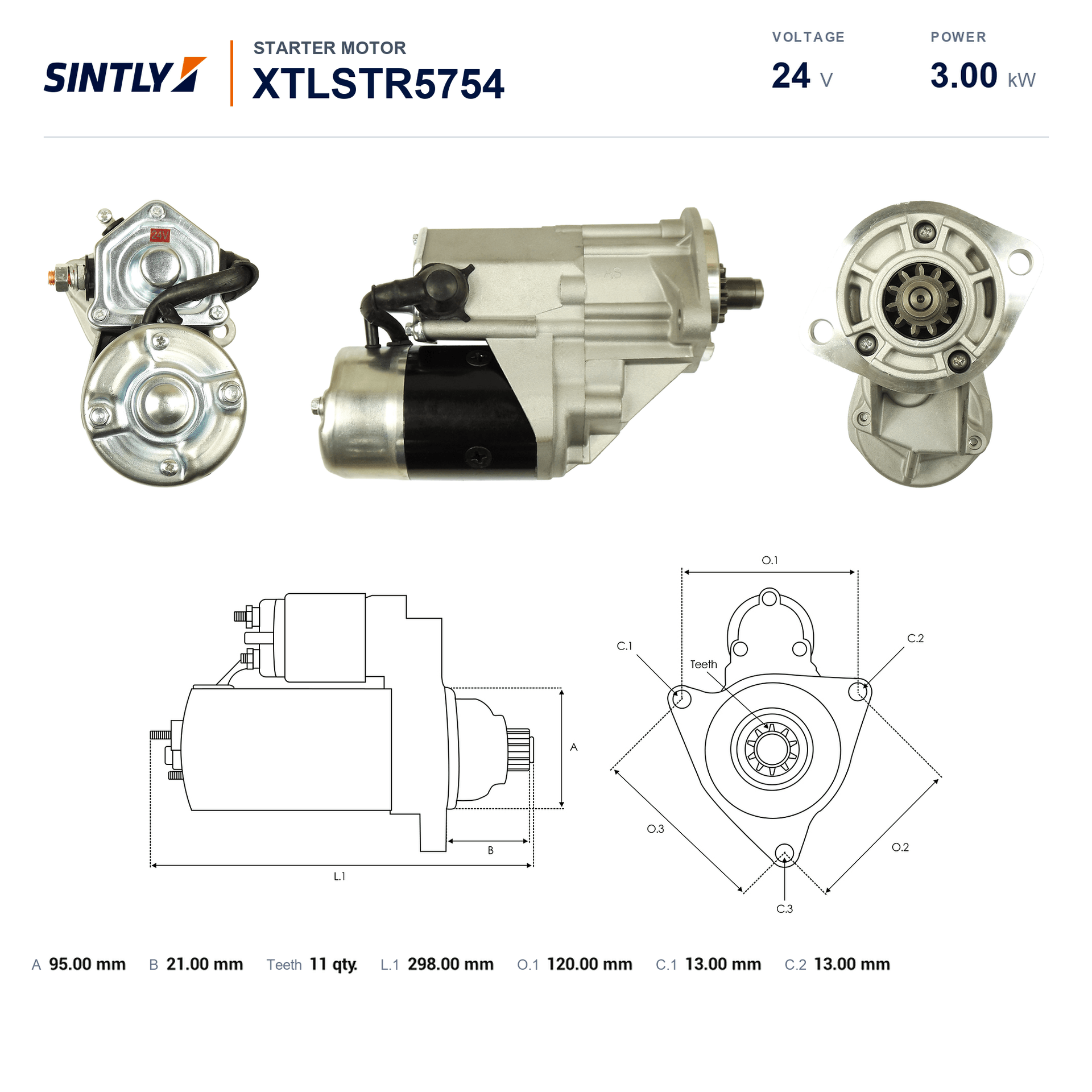 Starter XTLSTR5754