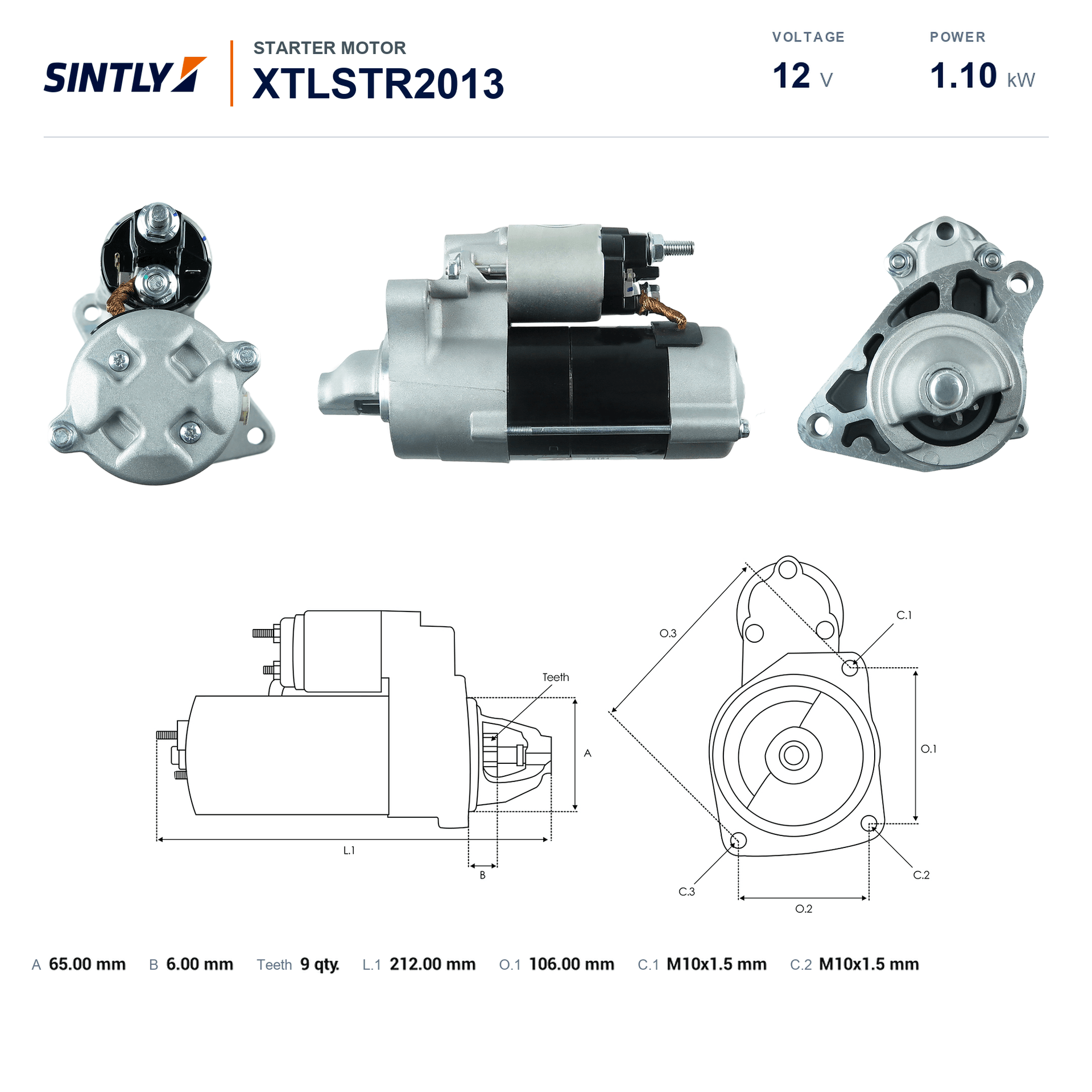 Starter XTLSTR2013