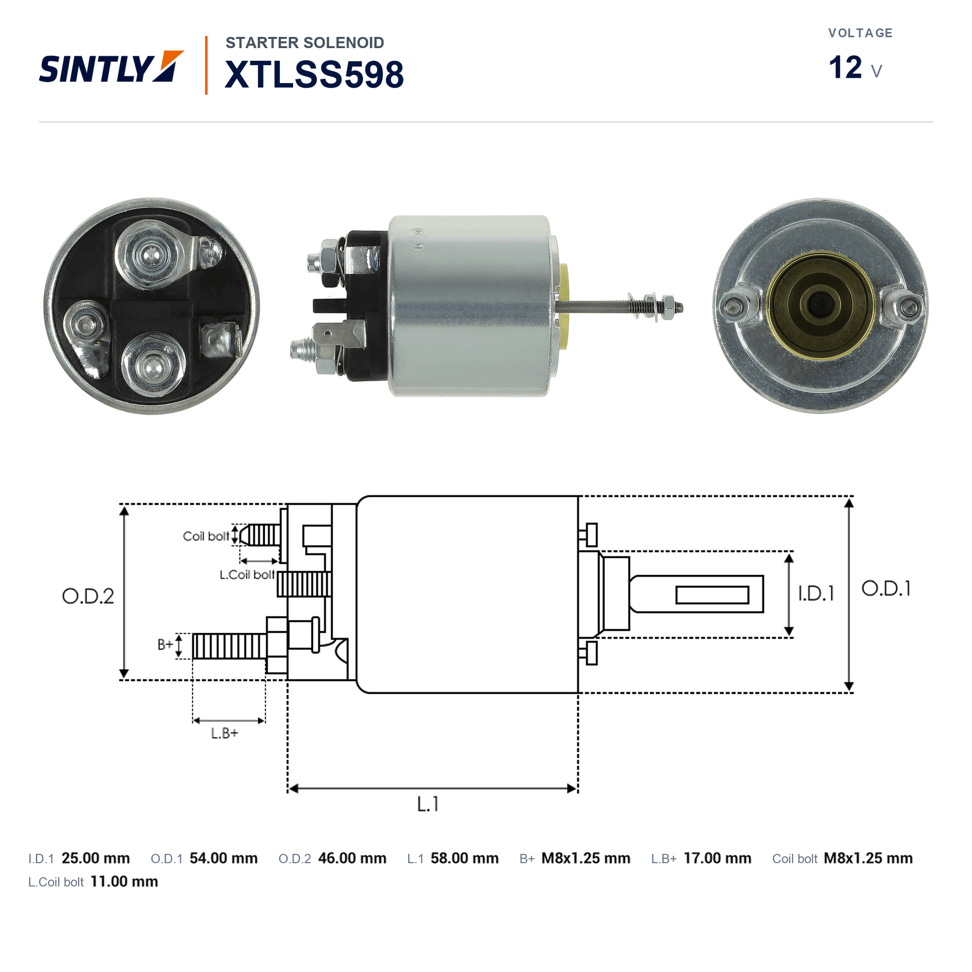 Starter Solenoid XTLSS598
