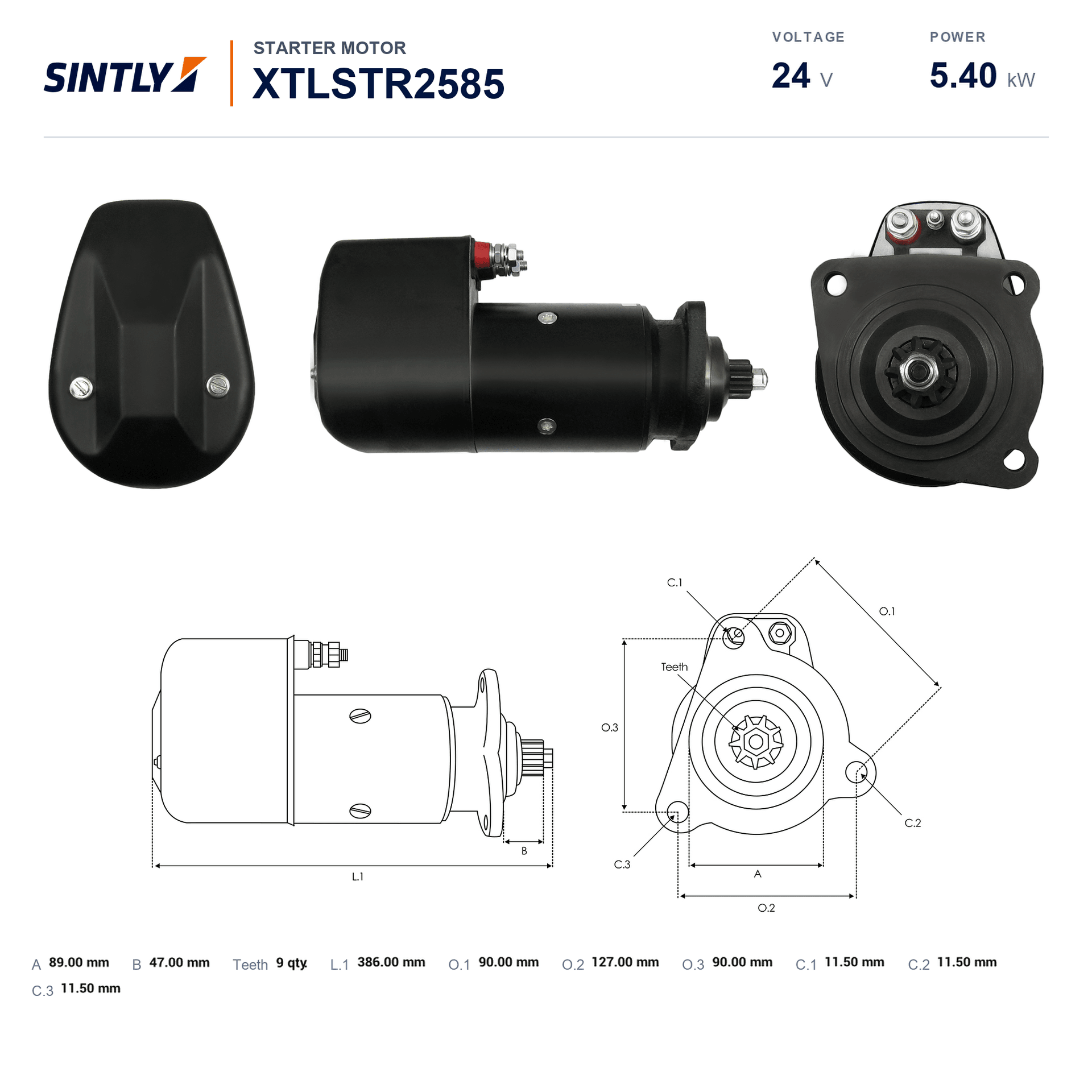 Starter XTLSTR2585