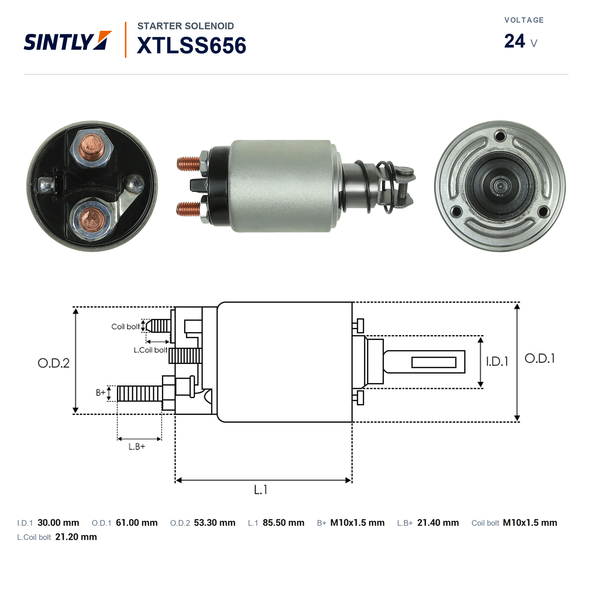 Starter Solenoid XTLSS656