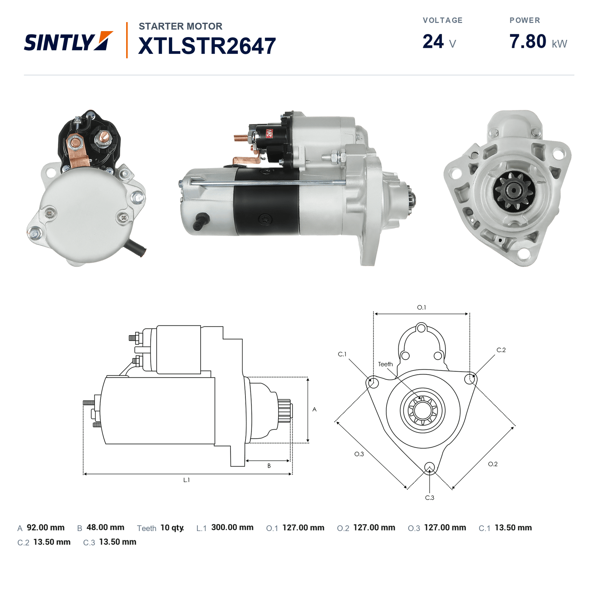 Starter XTLSTR2647