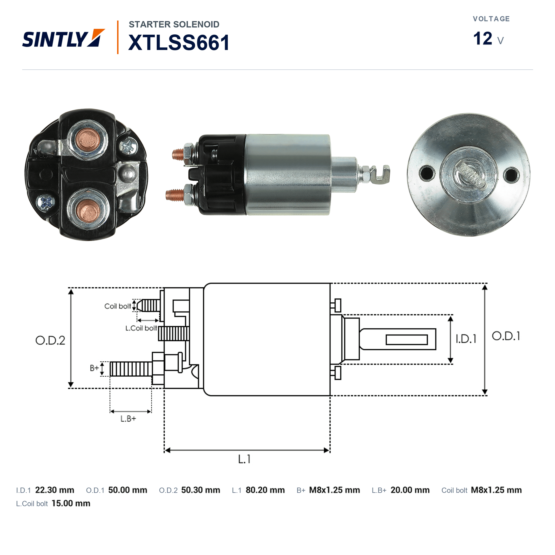 Starter Solenoid XTLSS661