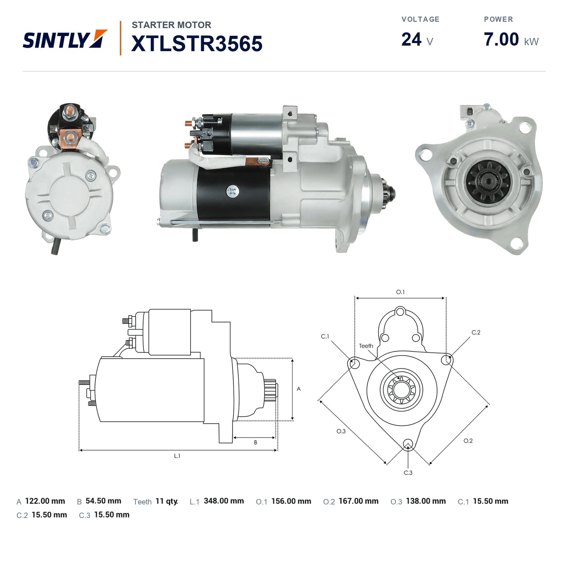 Starter XTLSTR3565