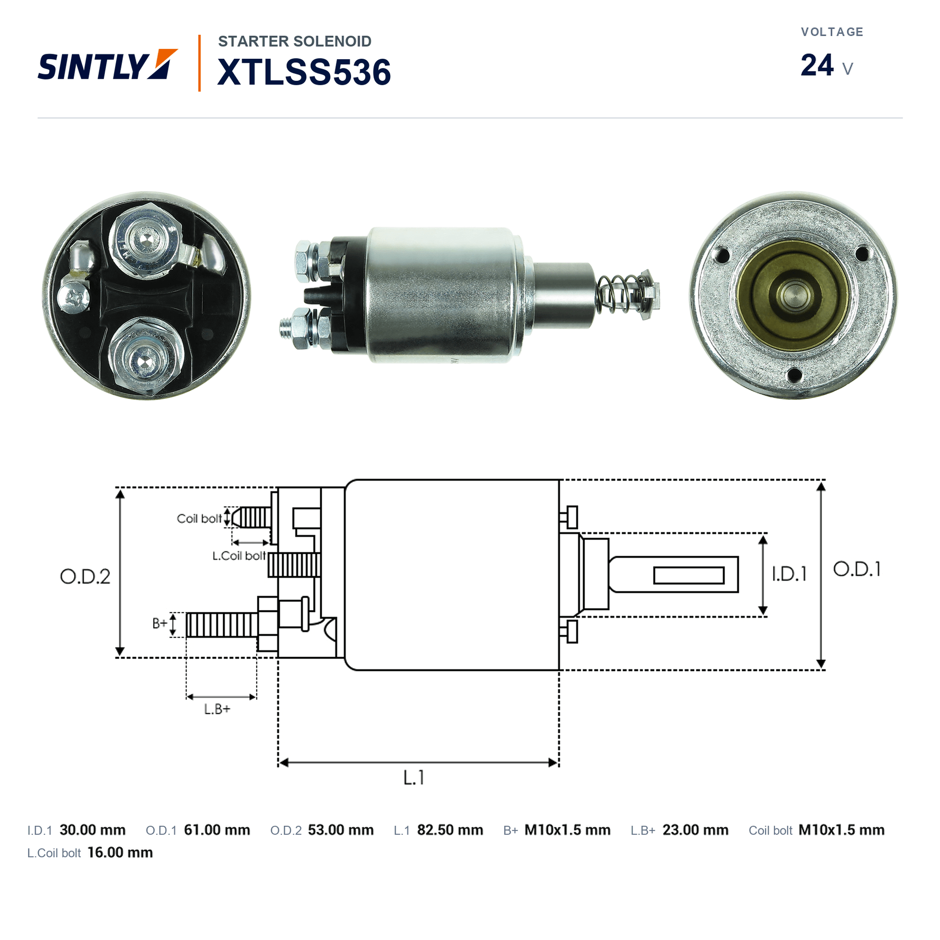 Starter Solenoid XTLSS536