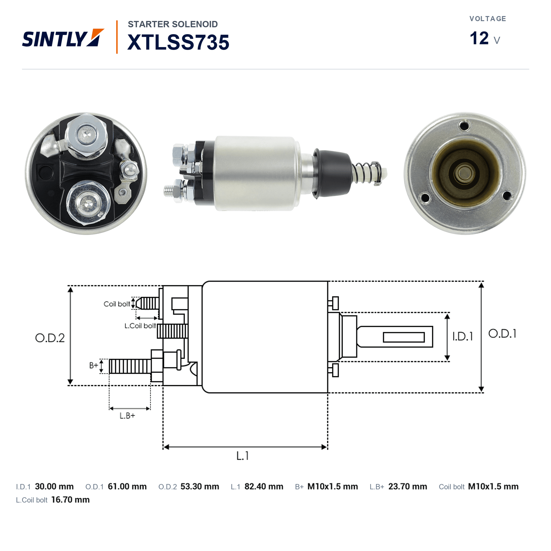 Starter Solenoid XTLSS735
