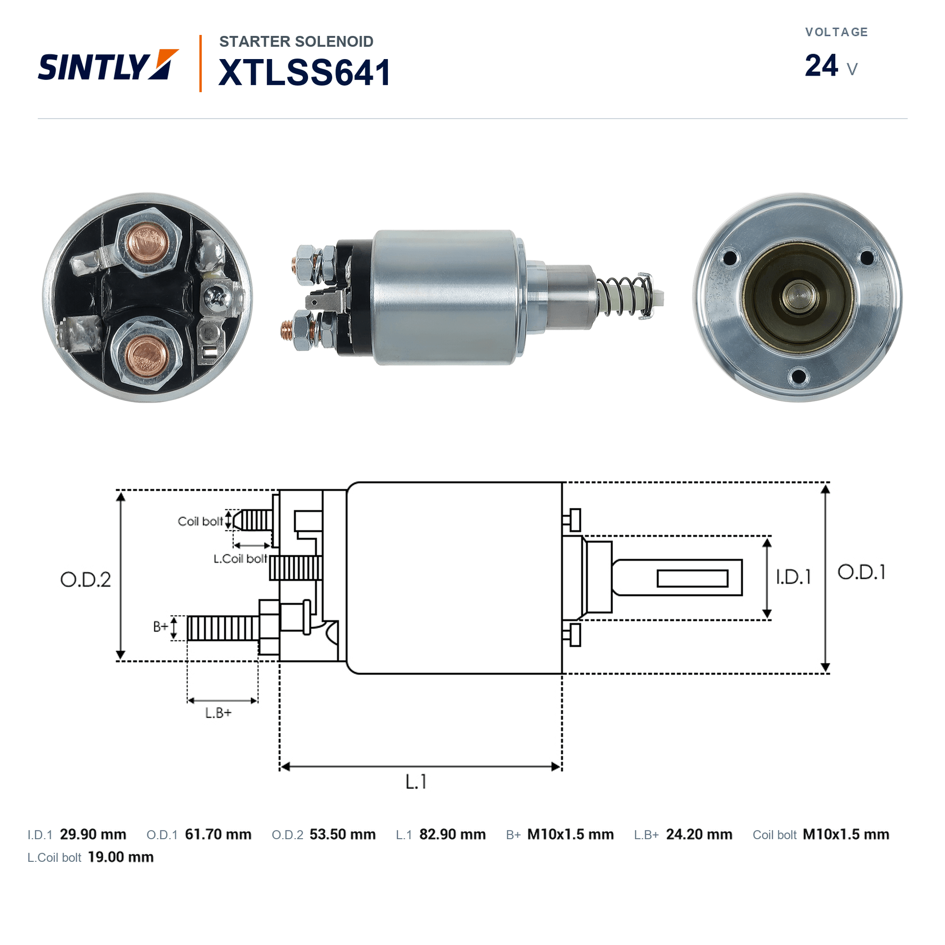 Starter Solenoid XTLSS641
