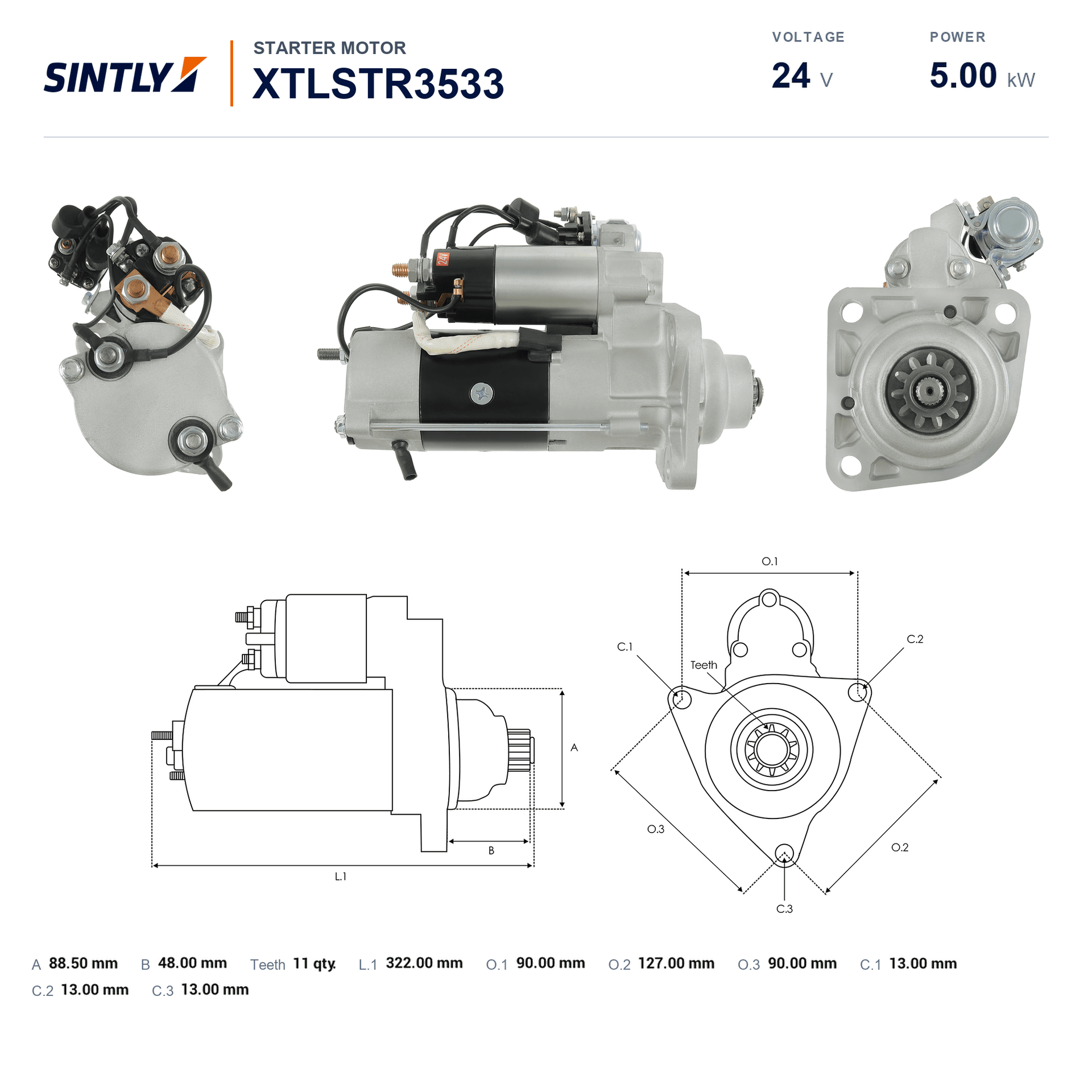 Starter XTLSTR3533