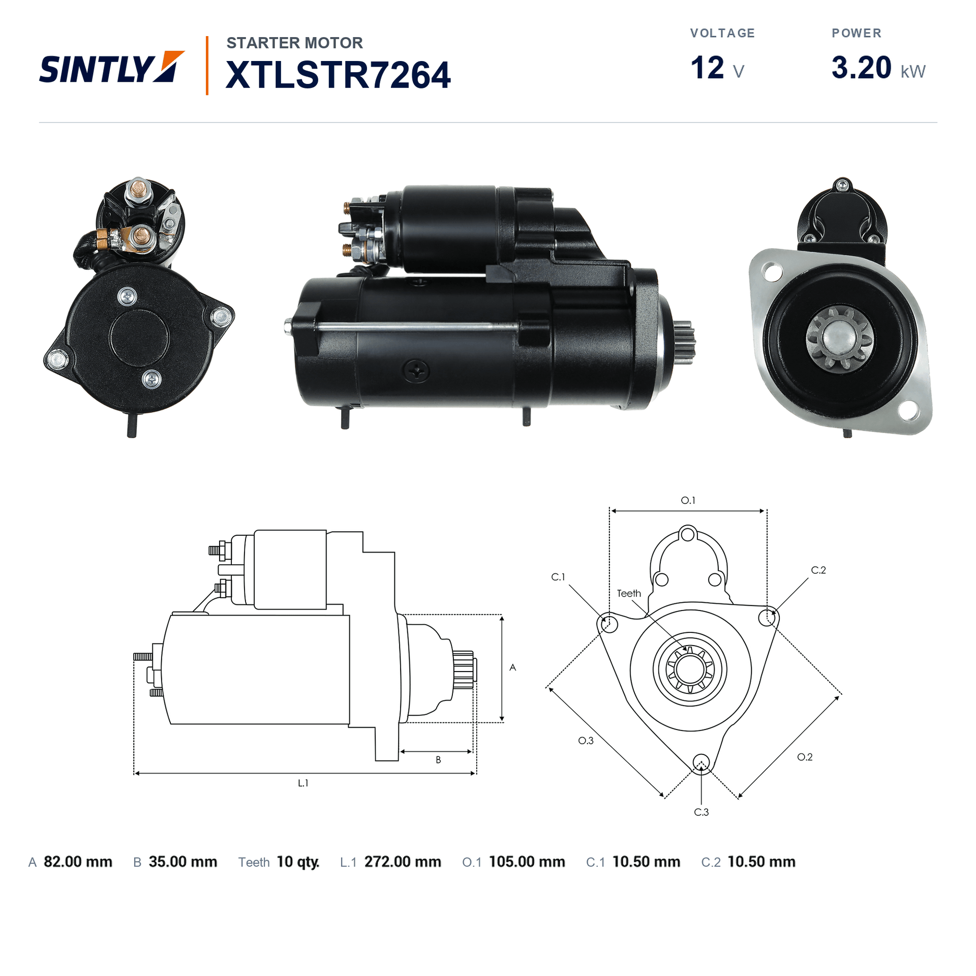 Starter XTLSTR7264