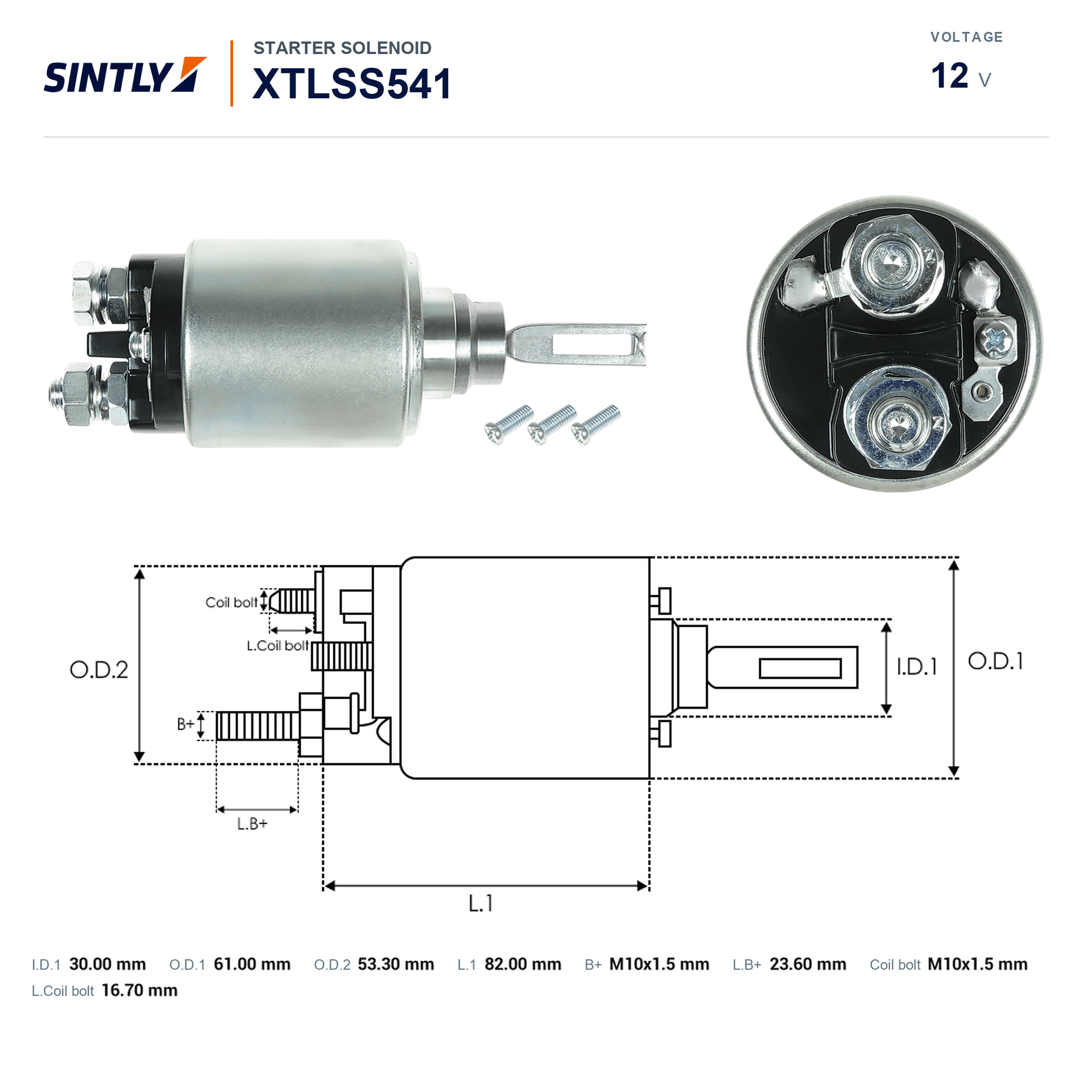 Starter Solenoid XTLSS541