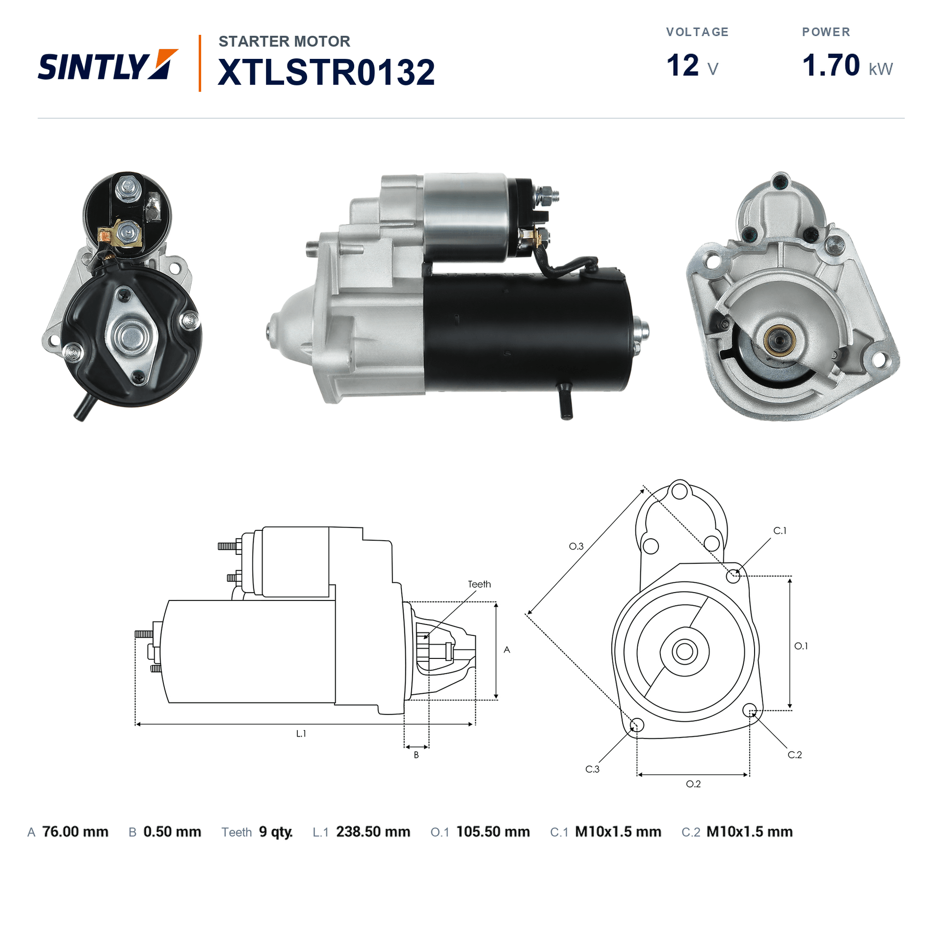 Starter XTLSTR0132