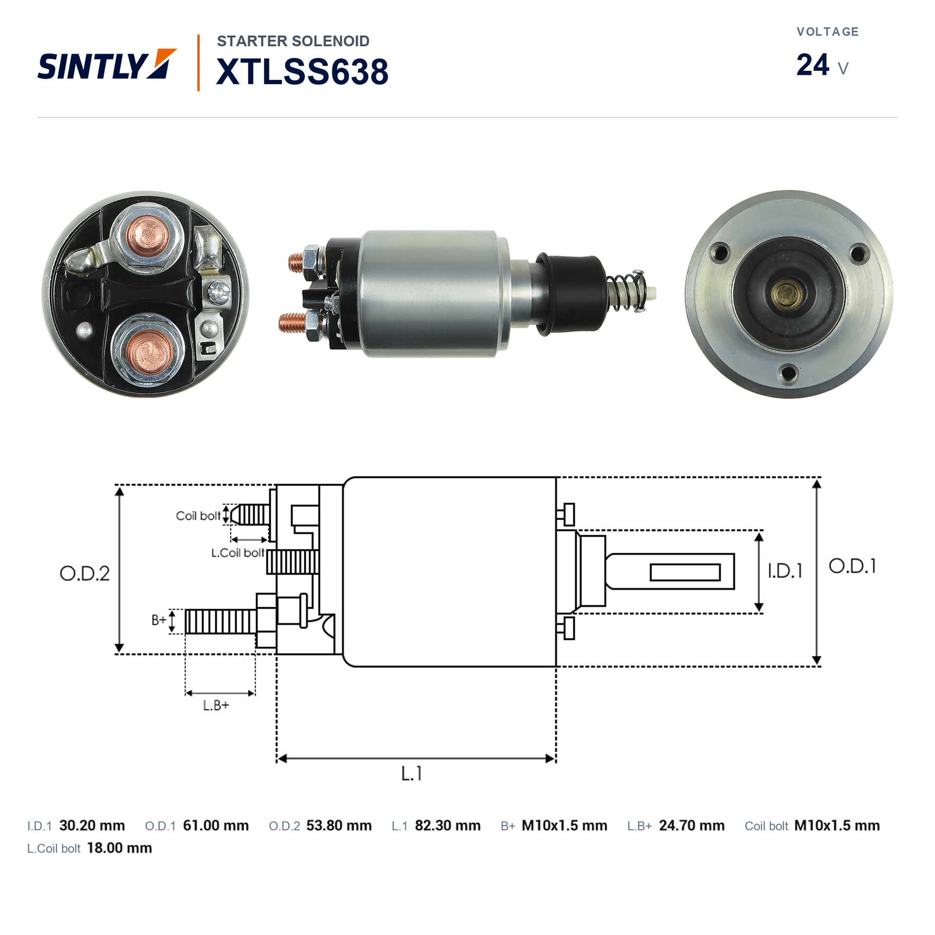 Starter Solenoid XTLSS638