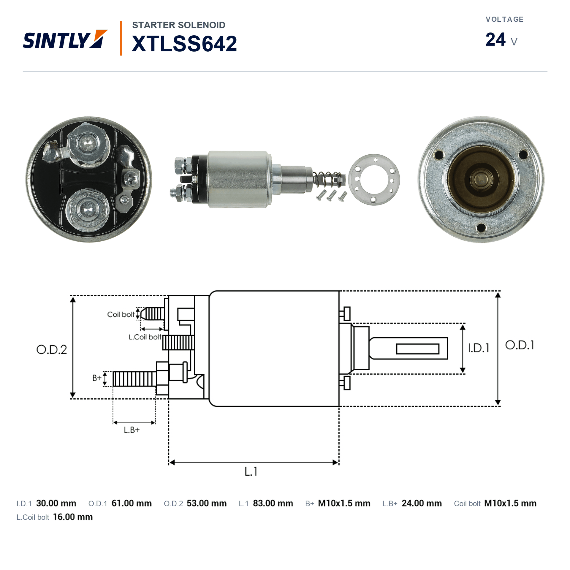 Starter Solenoid XTLSS642
