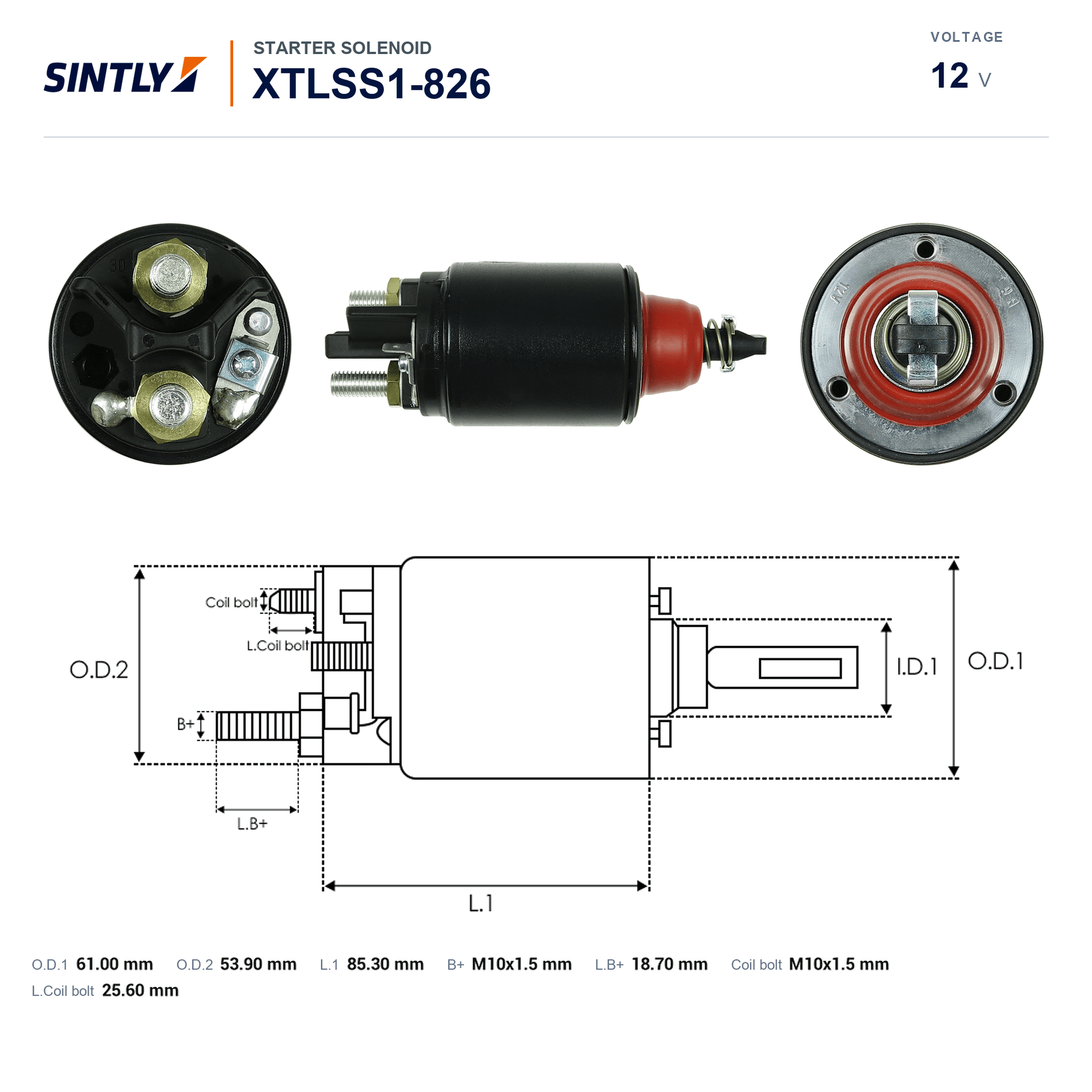 Starter Solenoid XTLSS1-826