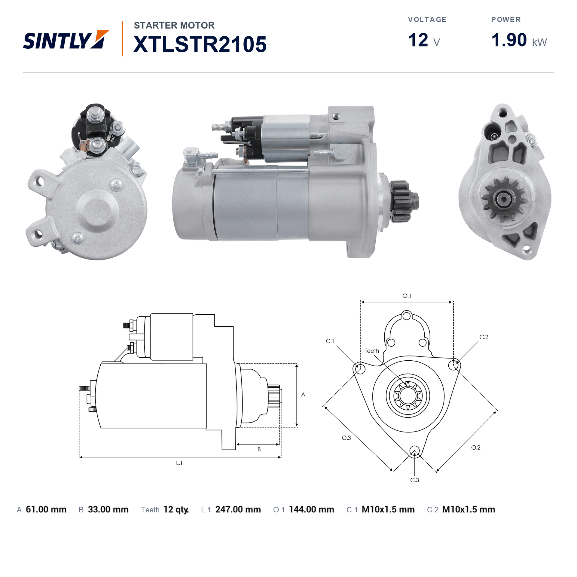 Starter XTLSTR2105