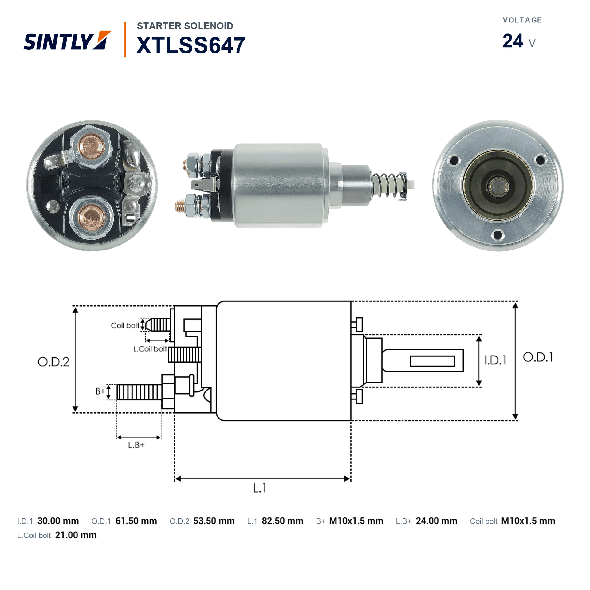 Starter Solenoid XTLSS647
