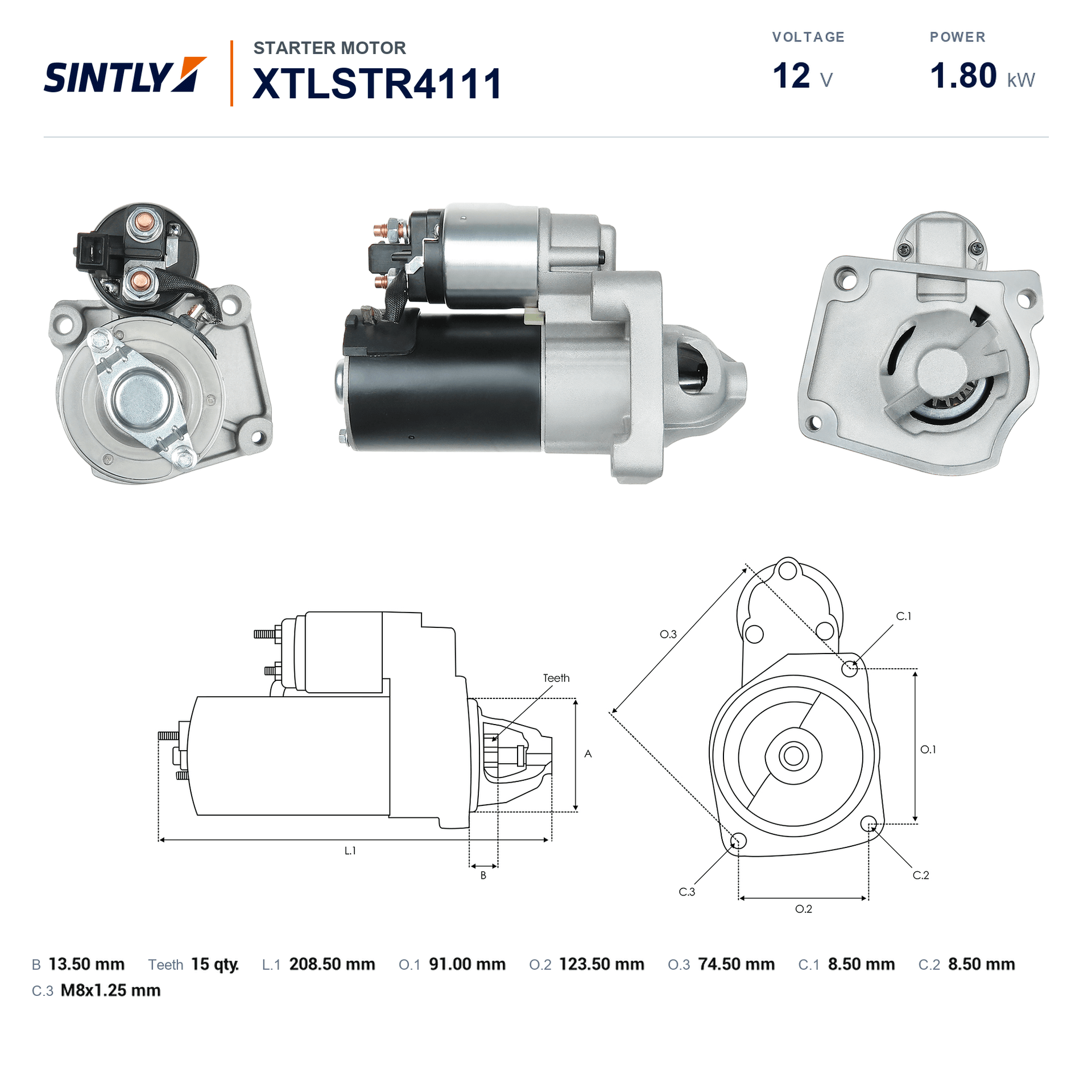 Starter XTLSTR4111