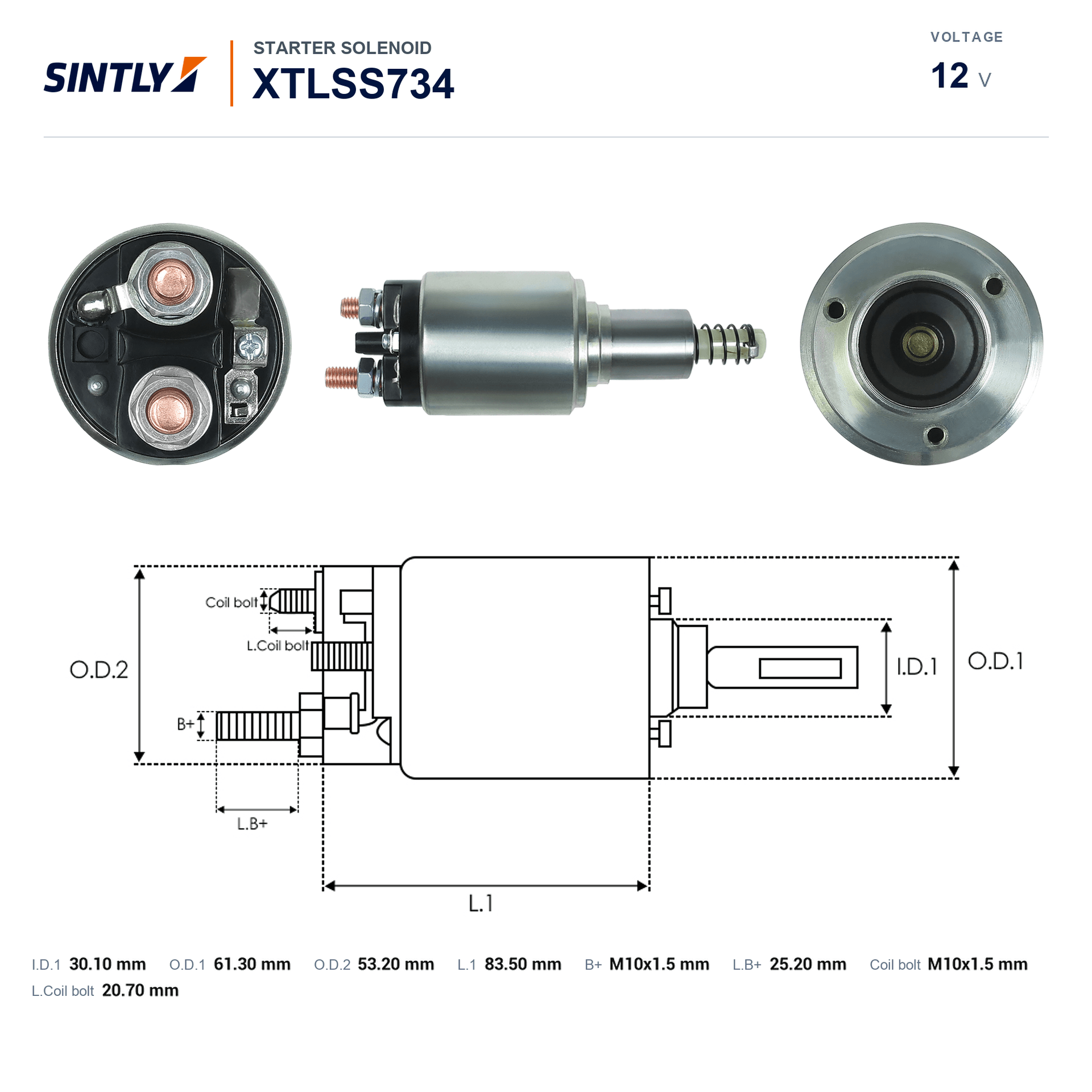 Starter Solenoid XTLSS734