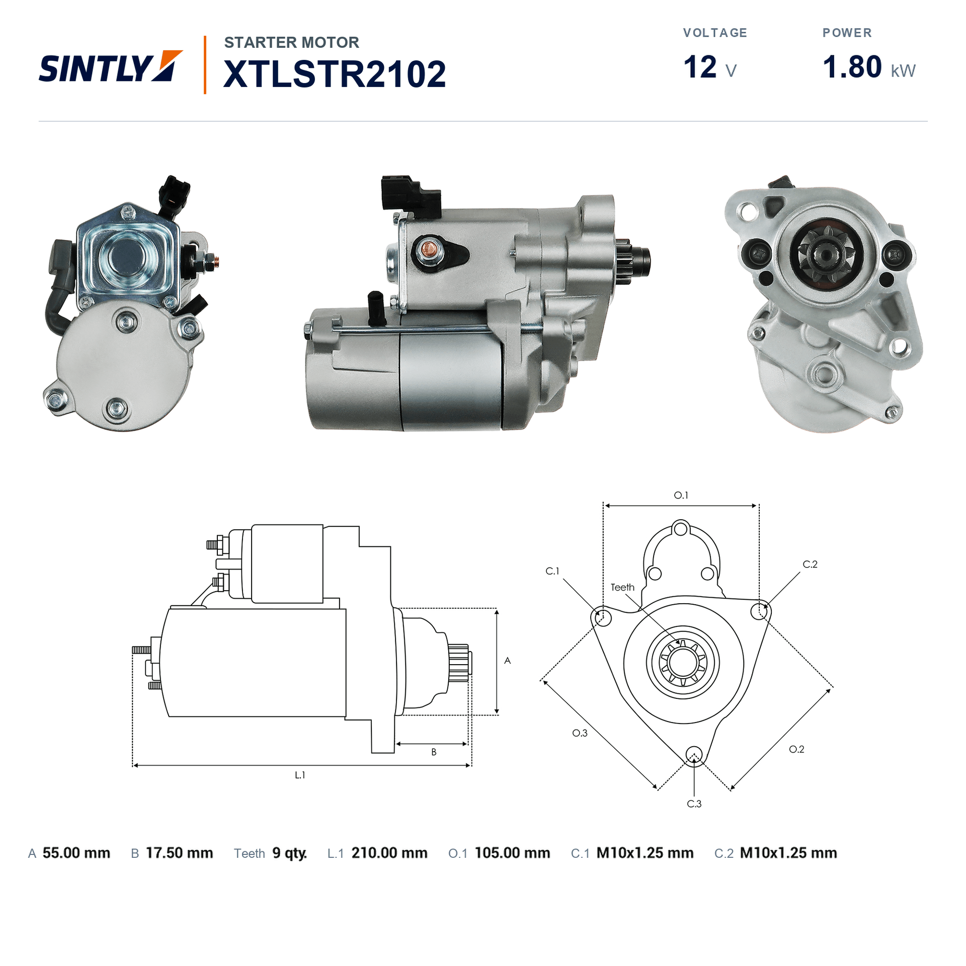 Starter XTLSTR2102
