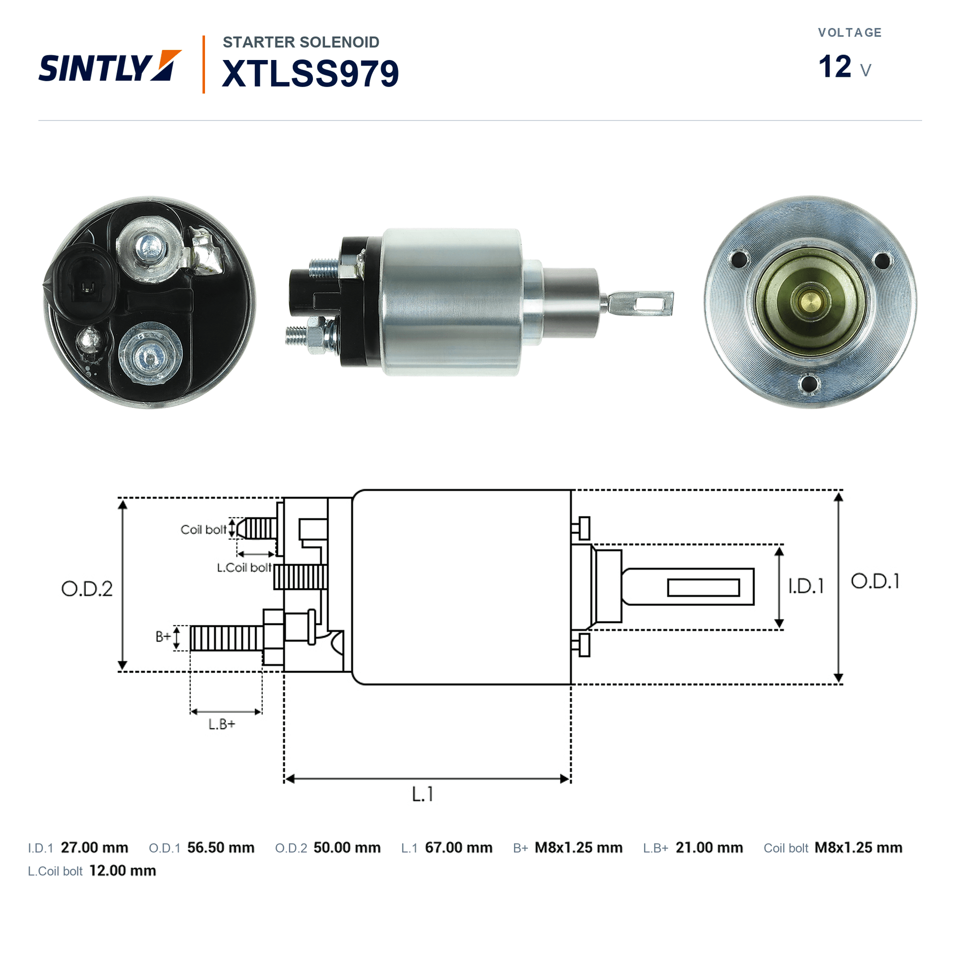 Starter Solenoid XTLSS979