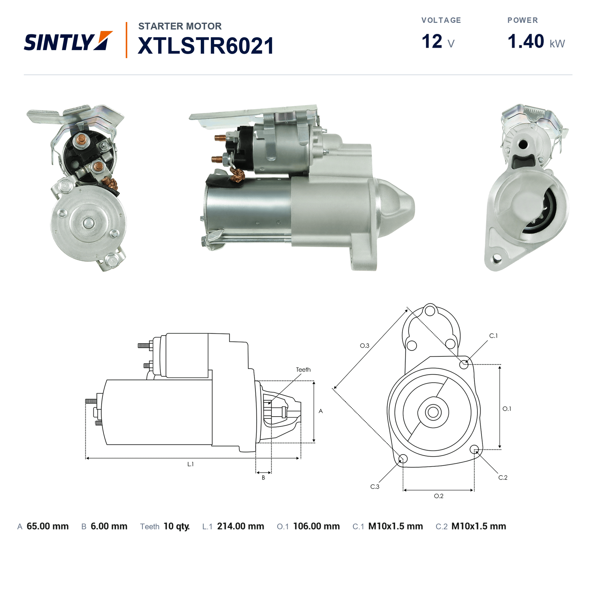 Starter XTLSTR6021