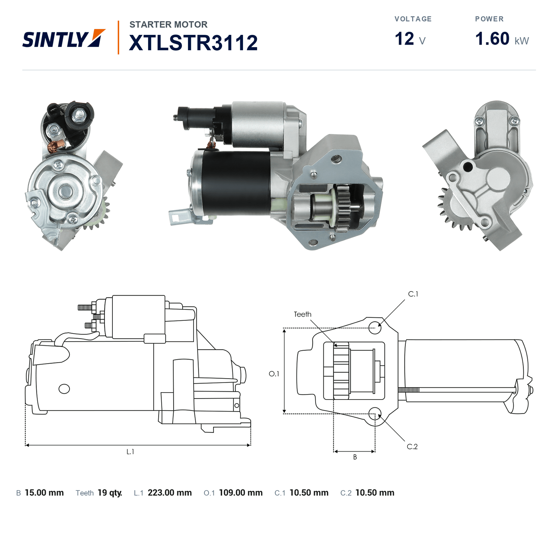 Starter XTLSTR3112