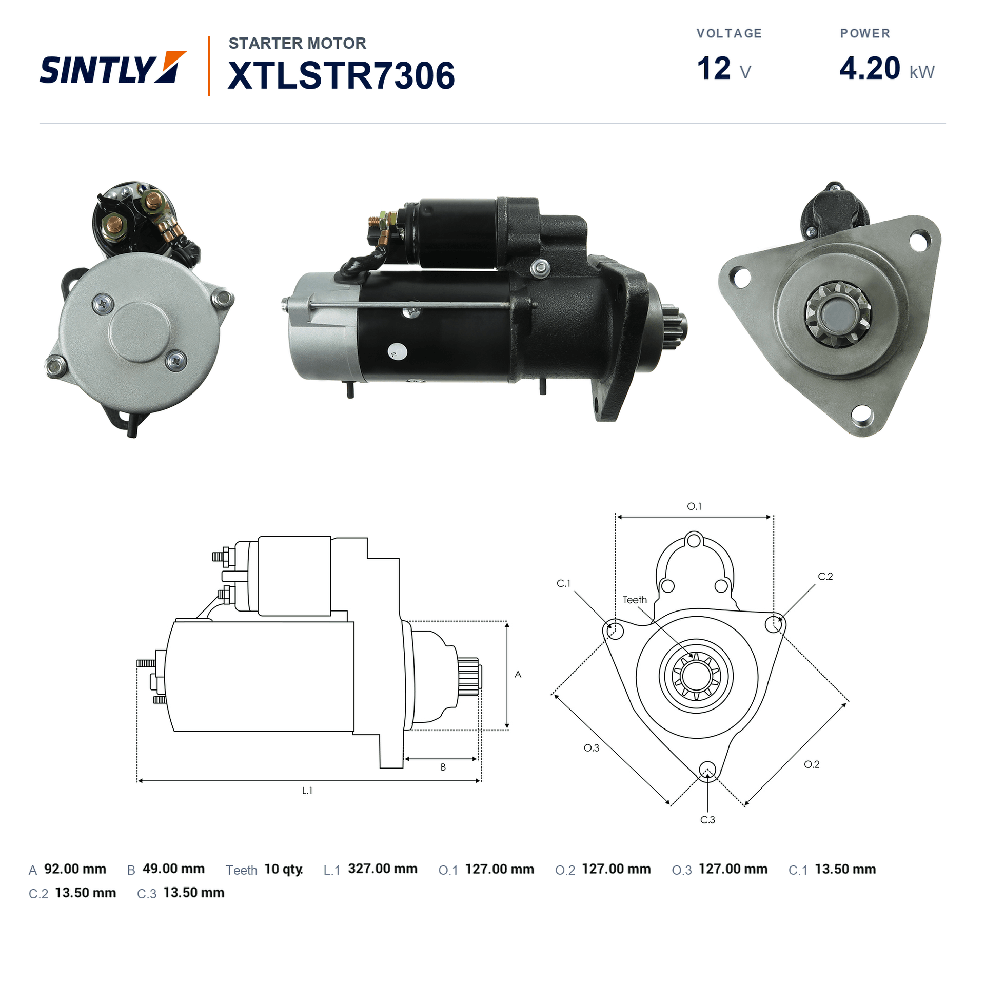Starter XTLSTR7306