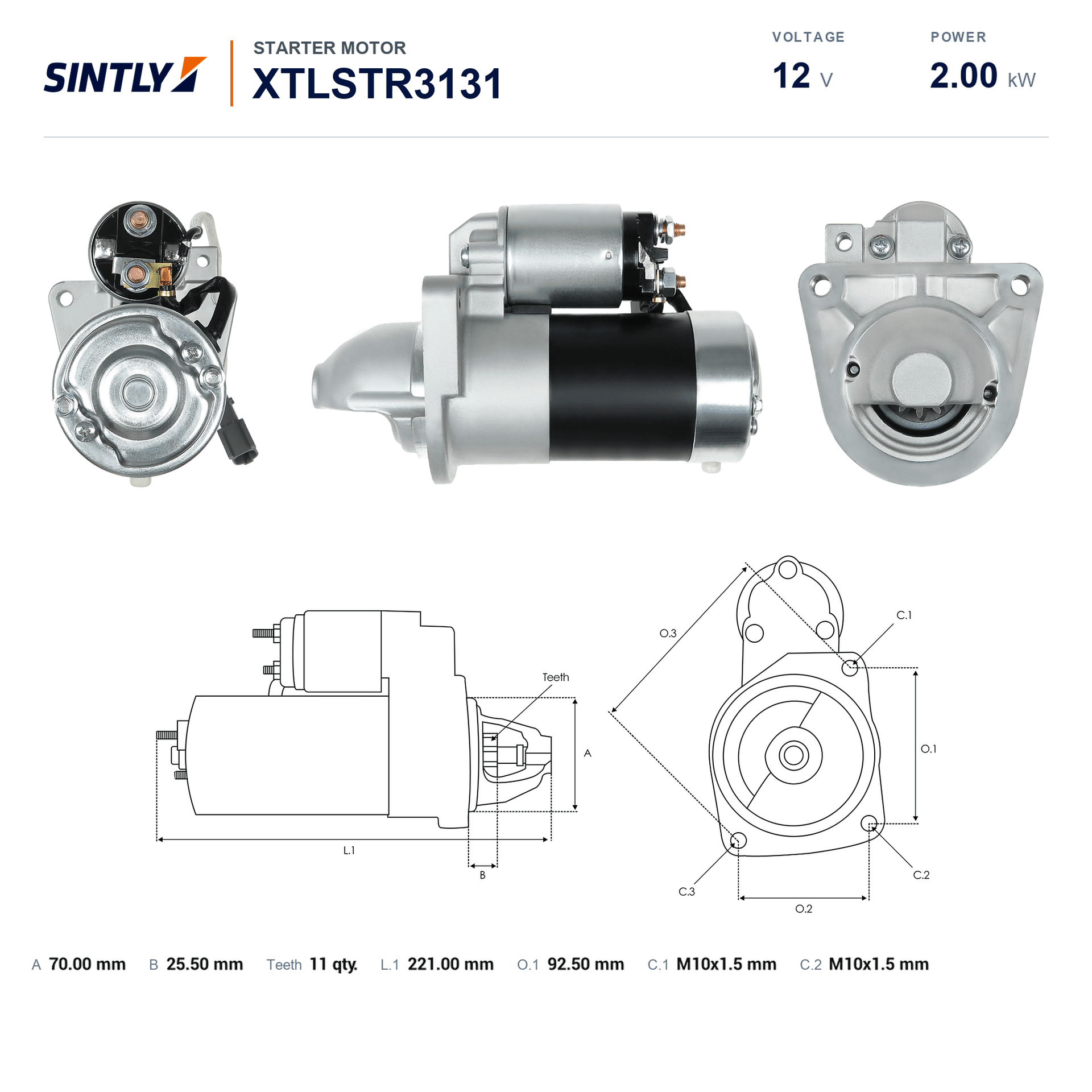 Starter XTLSTR3131