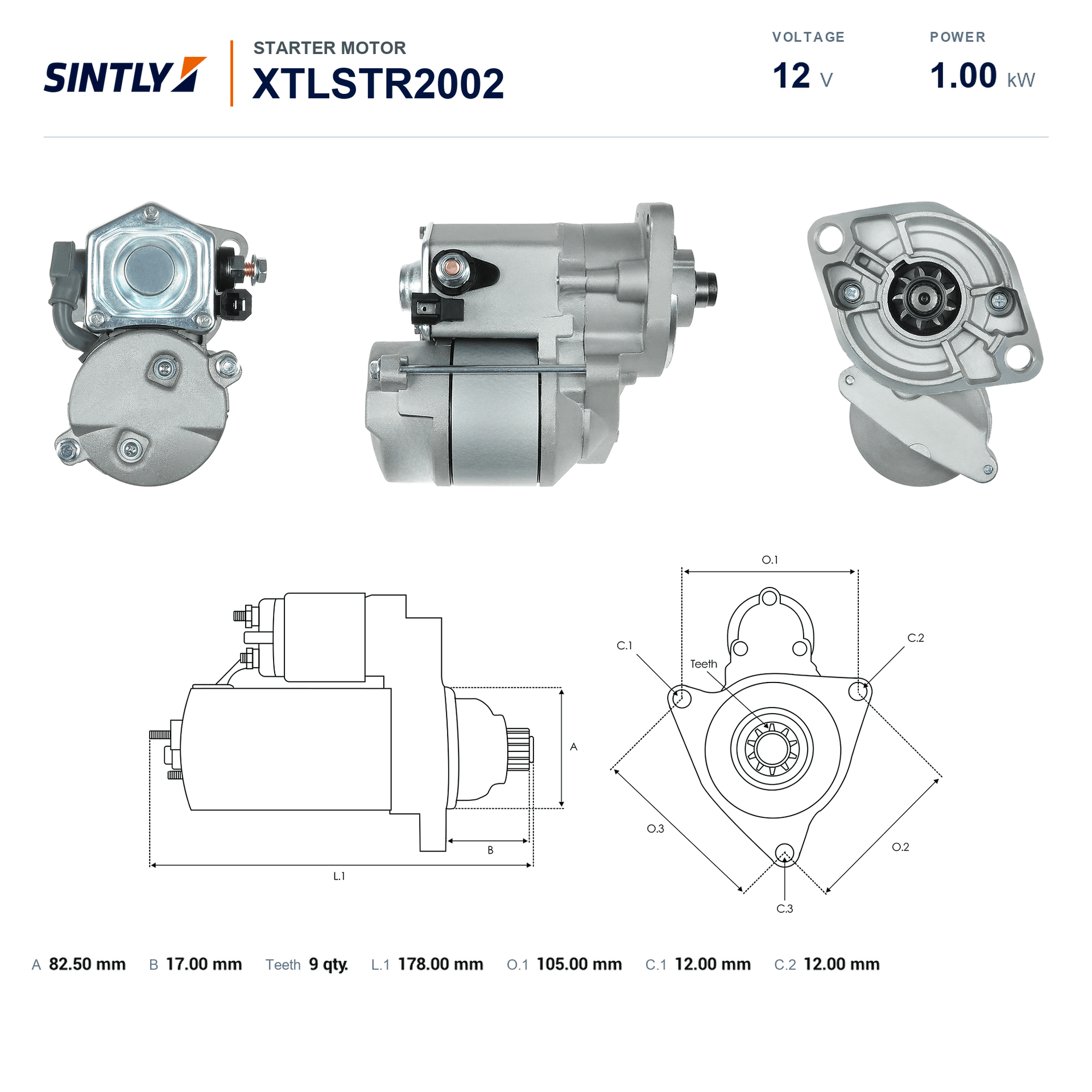 Starter XTLSTR2002