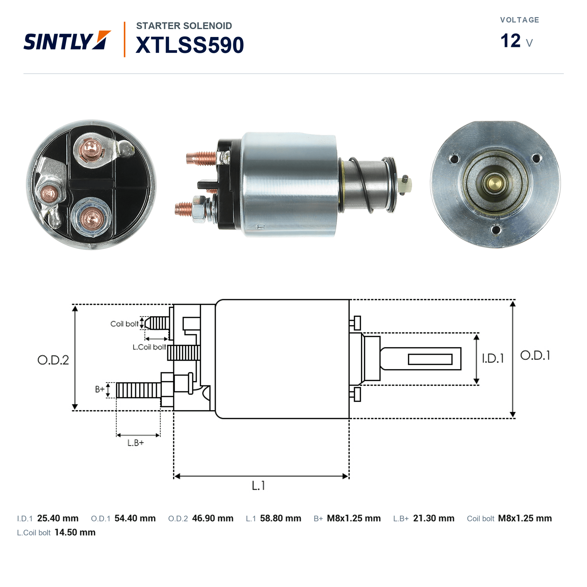 Starter Solenoid XTLSS590