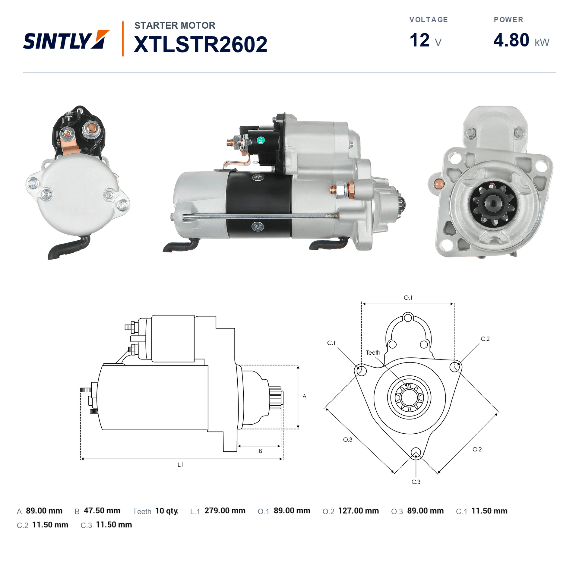 Starter XTLSTR2602
