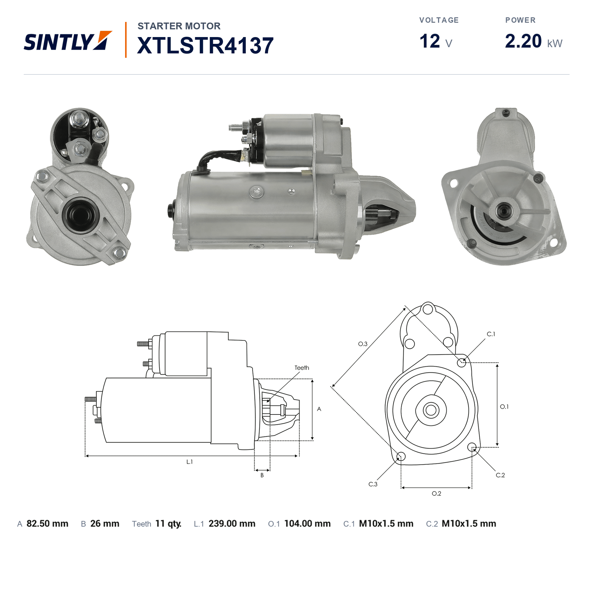Starter XTLSTR4137