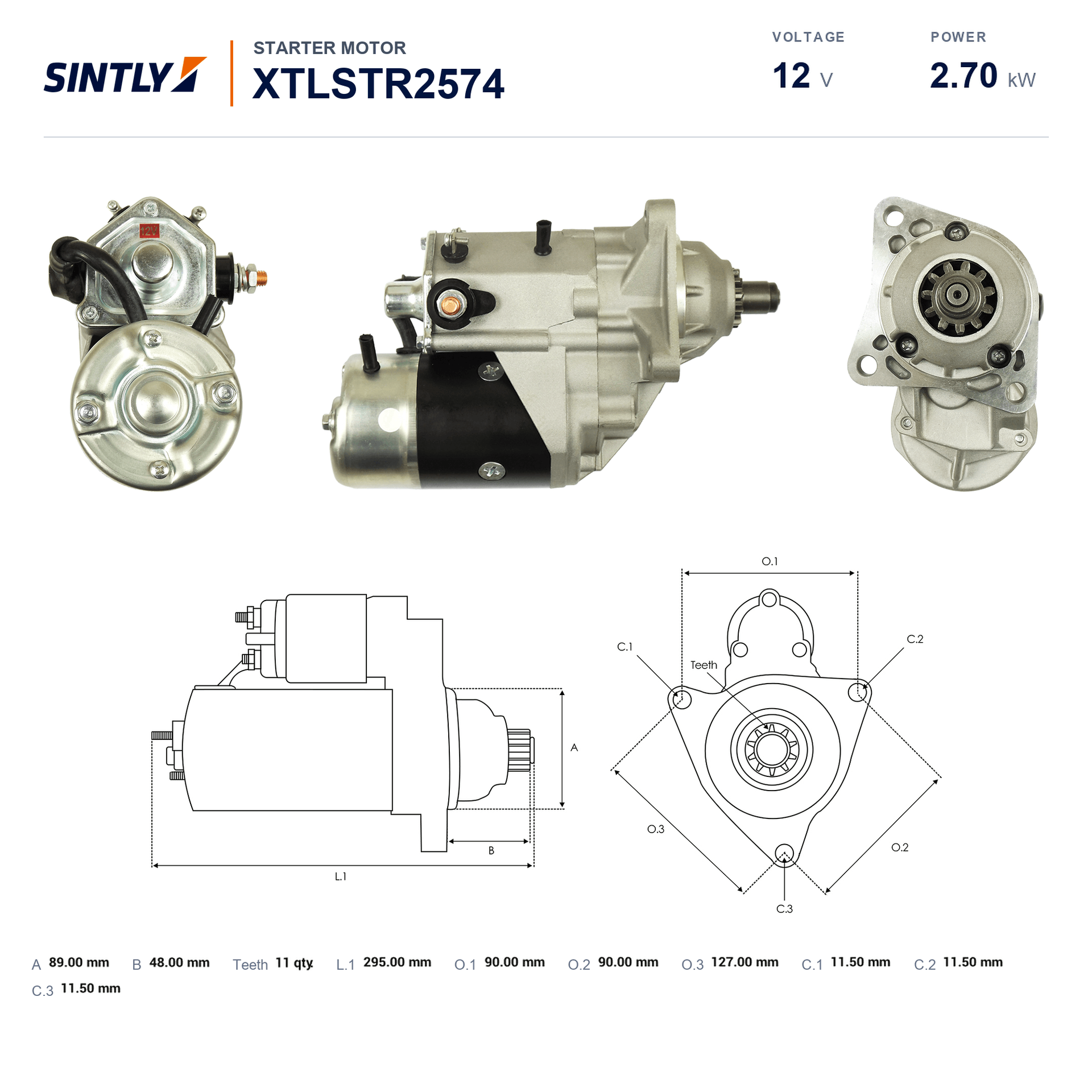 Starter XTLSTR2574