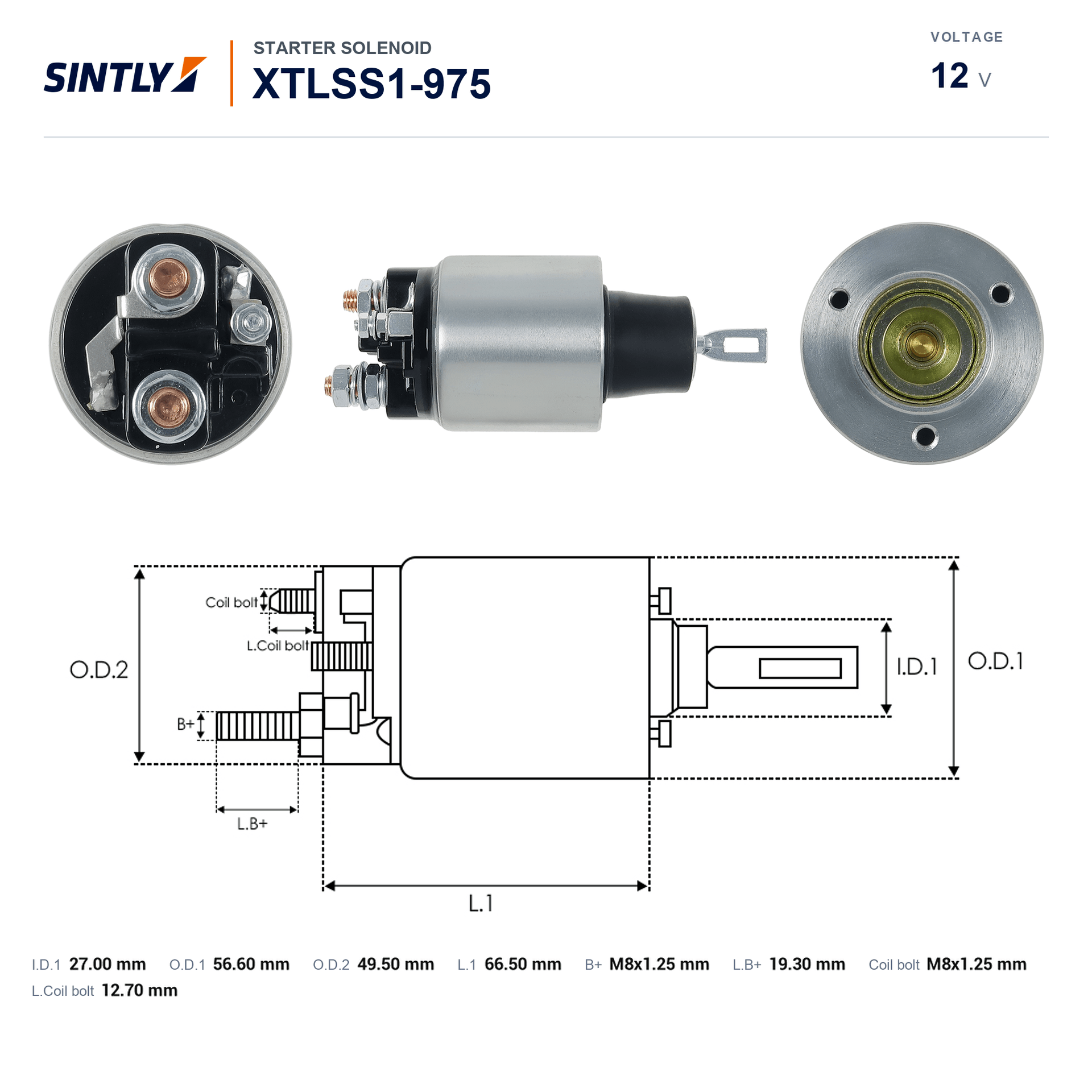 Solenoide de arranque XTLSS1-975
