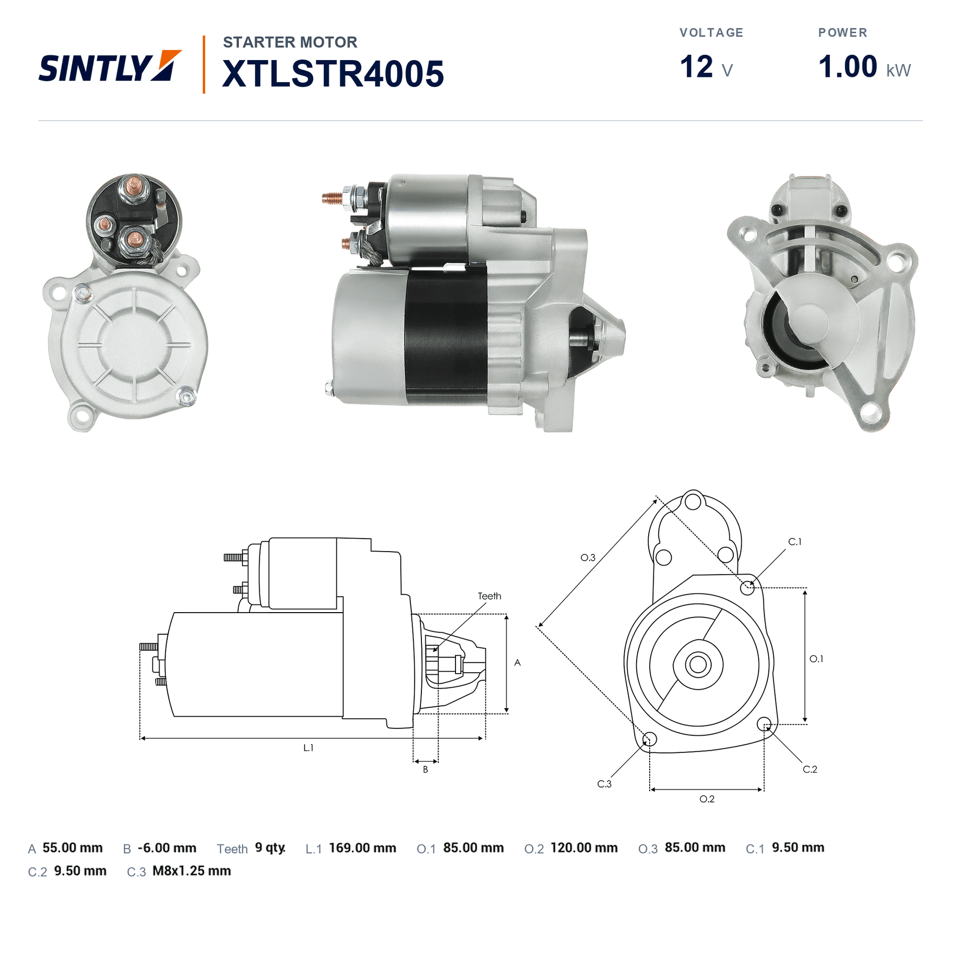 Starter XTLSTR4005