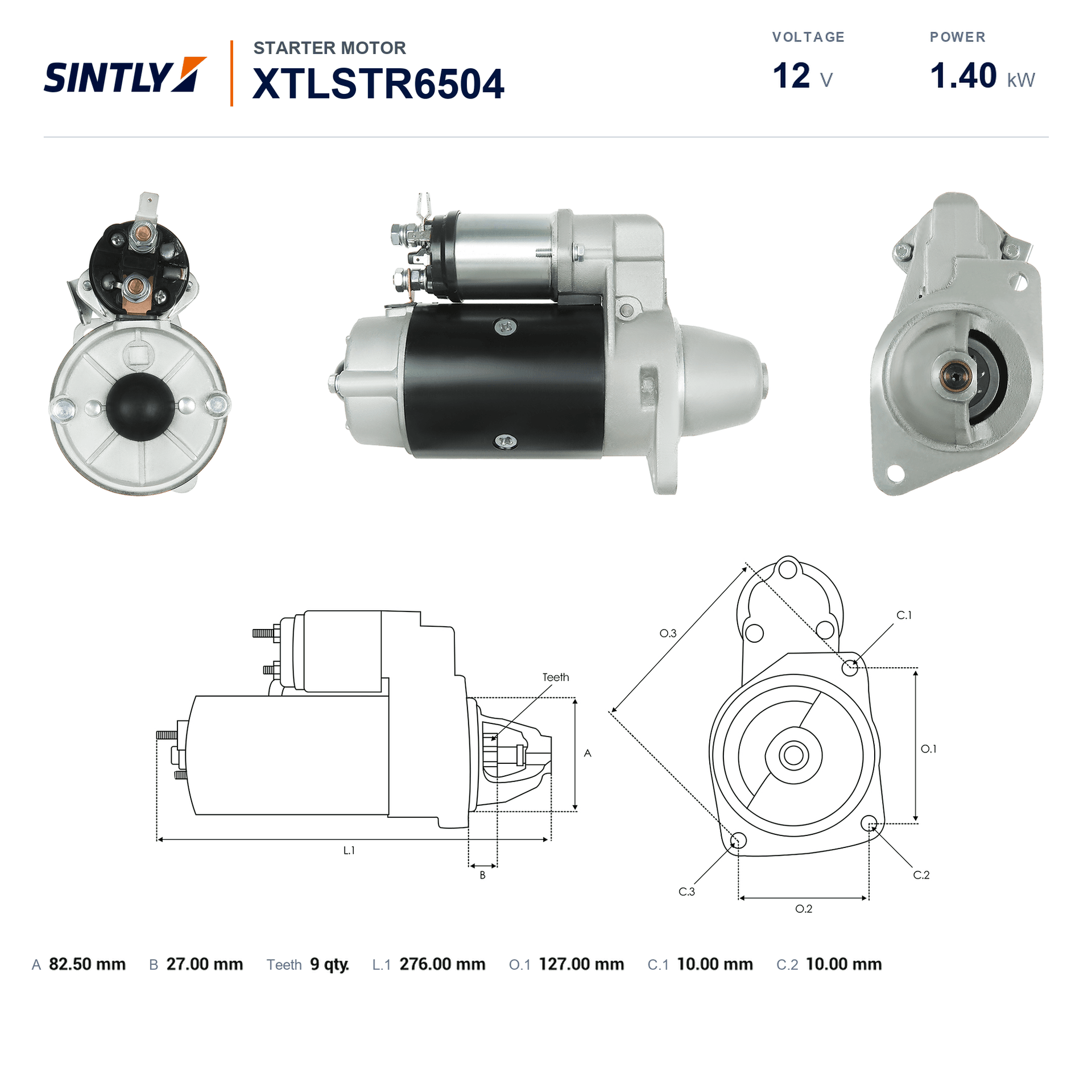 Starter XTLSTR6504